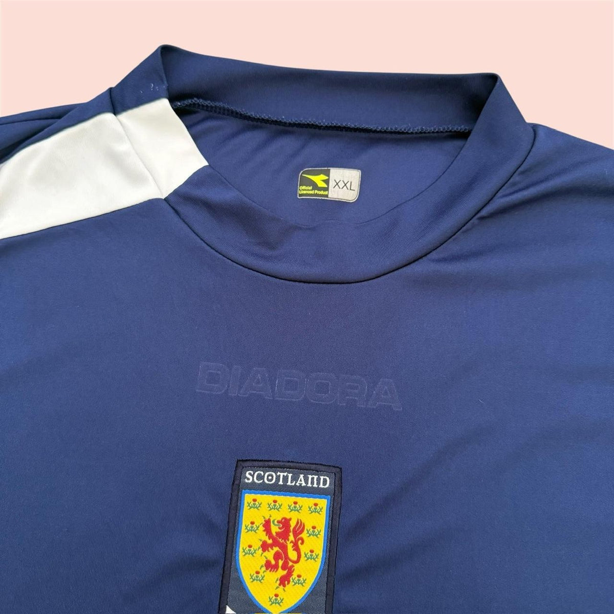 Vintage Diadora 2005 Scotland National Soccer Team Jersey Kit Mens 2XL