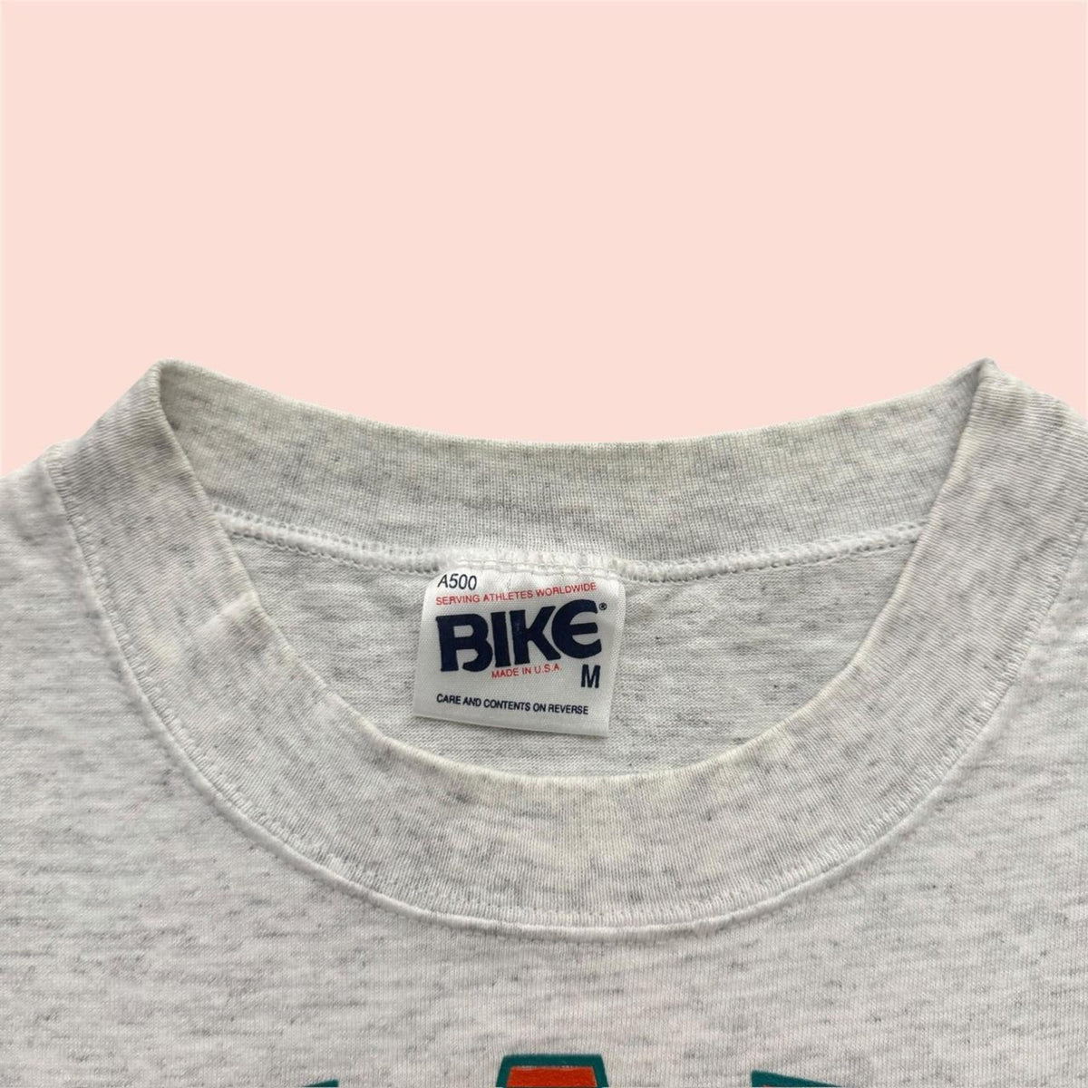 Vintage 90s Bike NFL Miami Dolphins Football Shirt Mens Medium