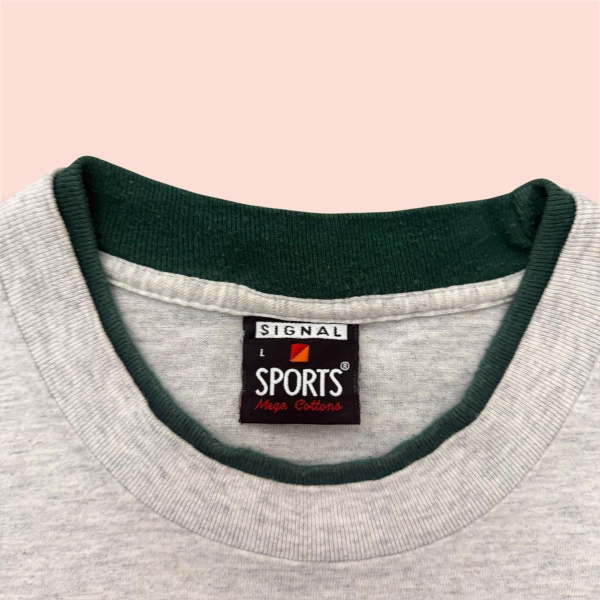 Vintage 90s Signal Sports Miami Hurricanes College Shirt Mens Large
