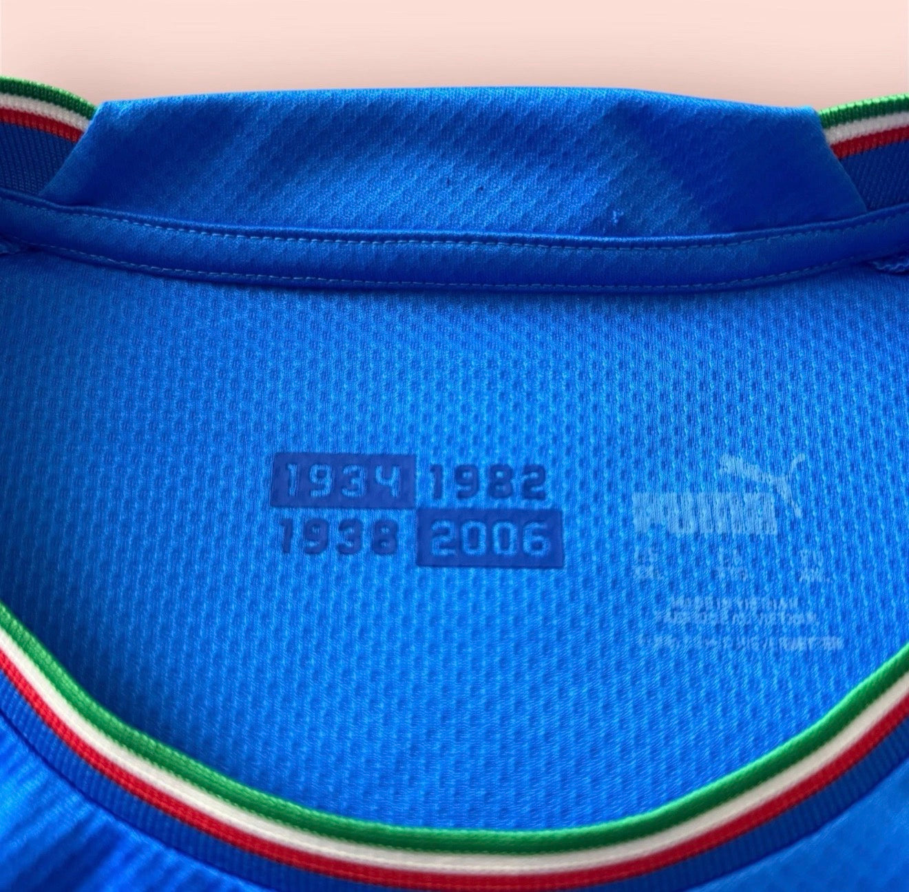 Puma Italy National Soccer Kit Jersey Mens XL
