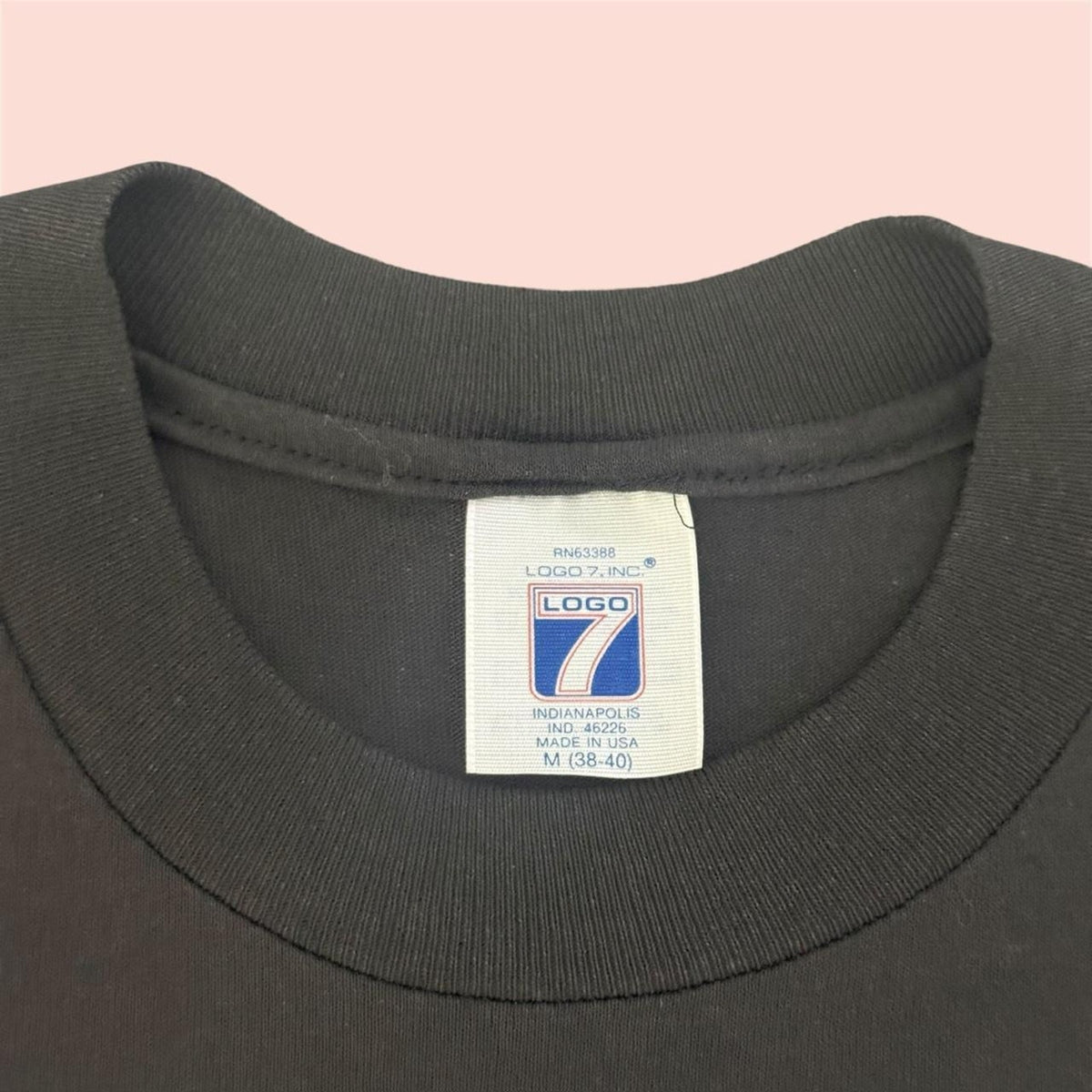 Vintage 90s Logo 7 Desert Storm Eagle Shirt Mens Medium