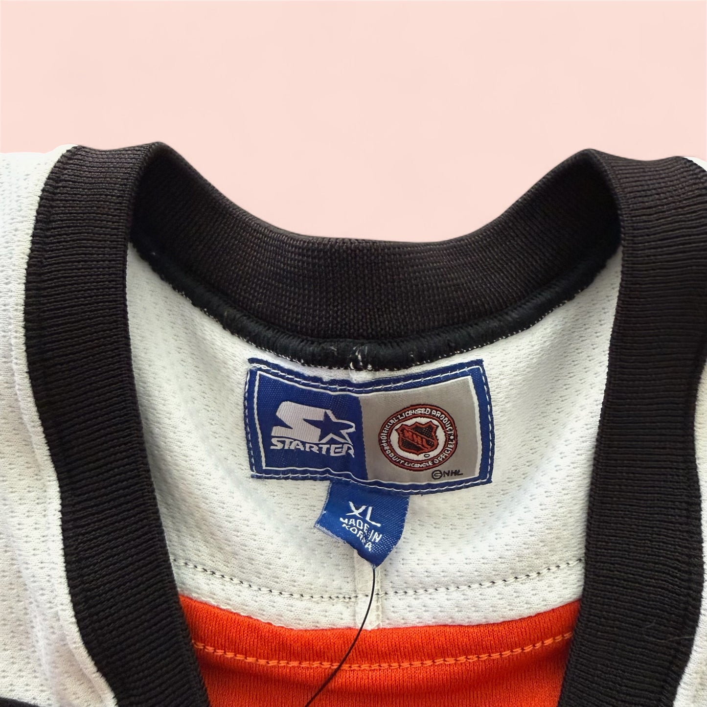 Vintage Starter NHL Philadelphia Flyers Hockey Jersey Mens XL