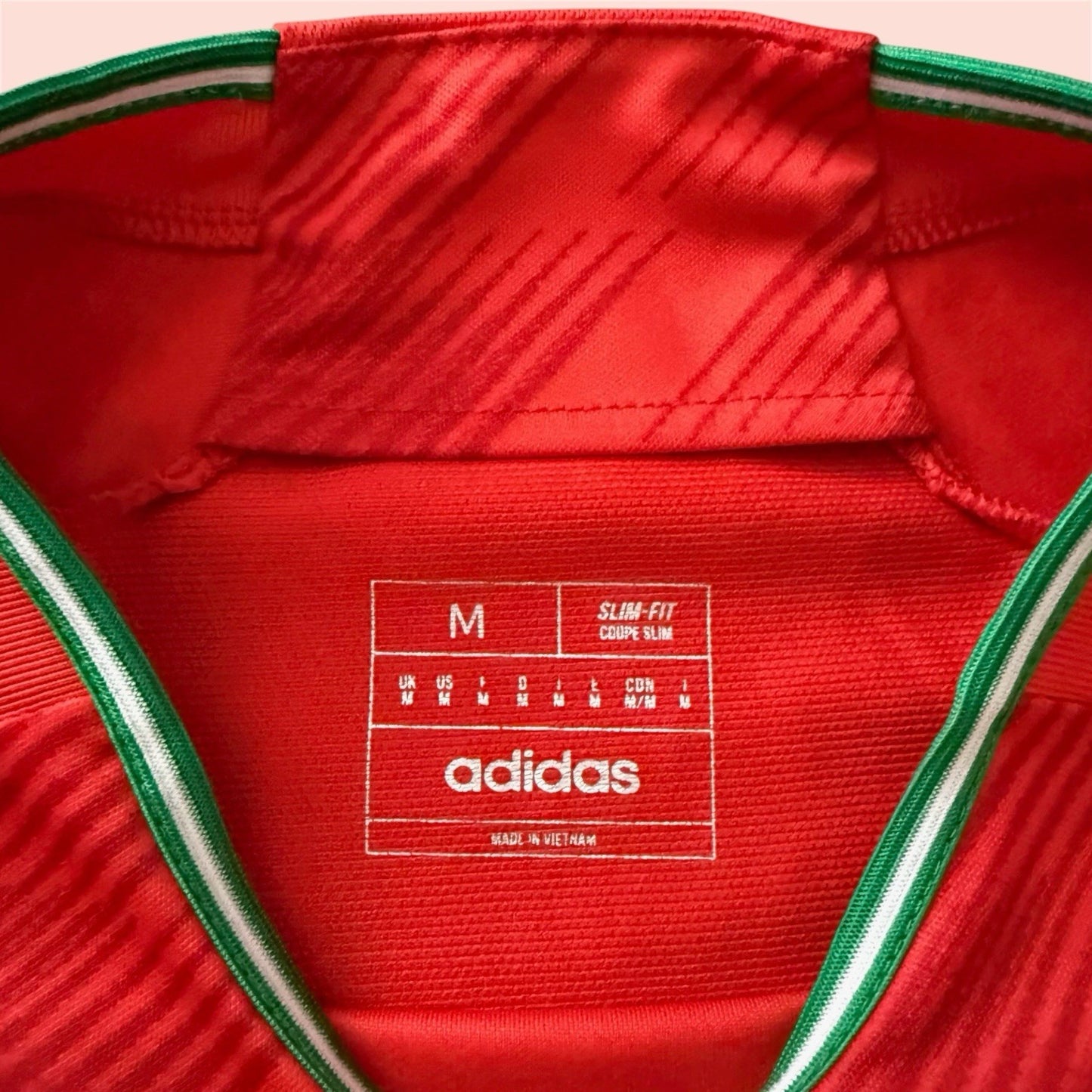 Adidas 2022 Wales National Soccer Kit Home Jersey Mens Medium
