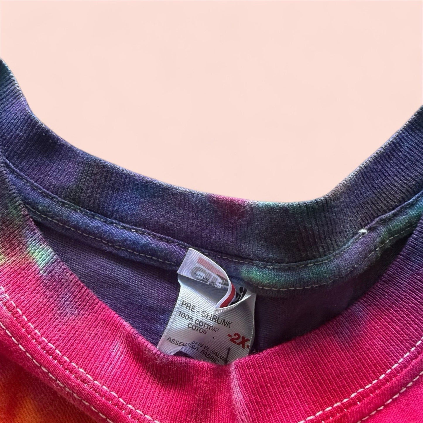 Vintage 2002 Rolling Stones Tie Dye Tour Shirt Mens 2XL