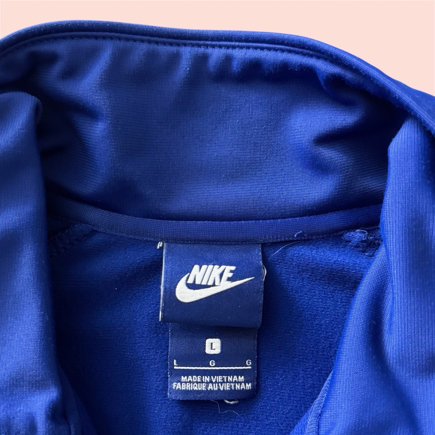 Nike FC Barcelona Soccer Football Sweater Jacket Mens Large