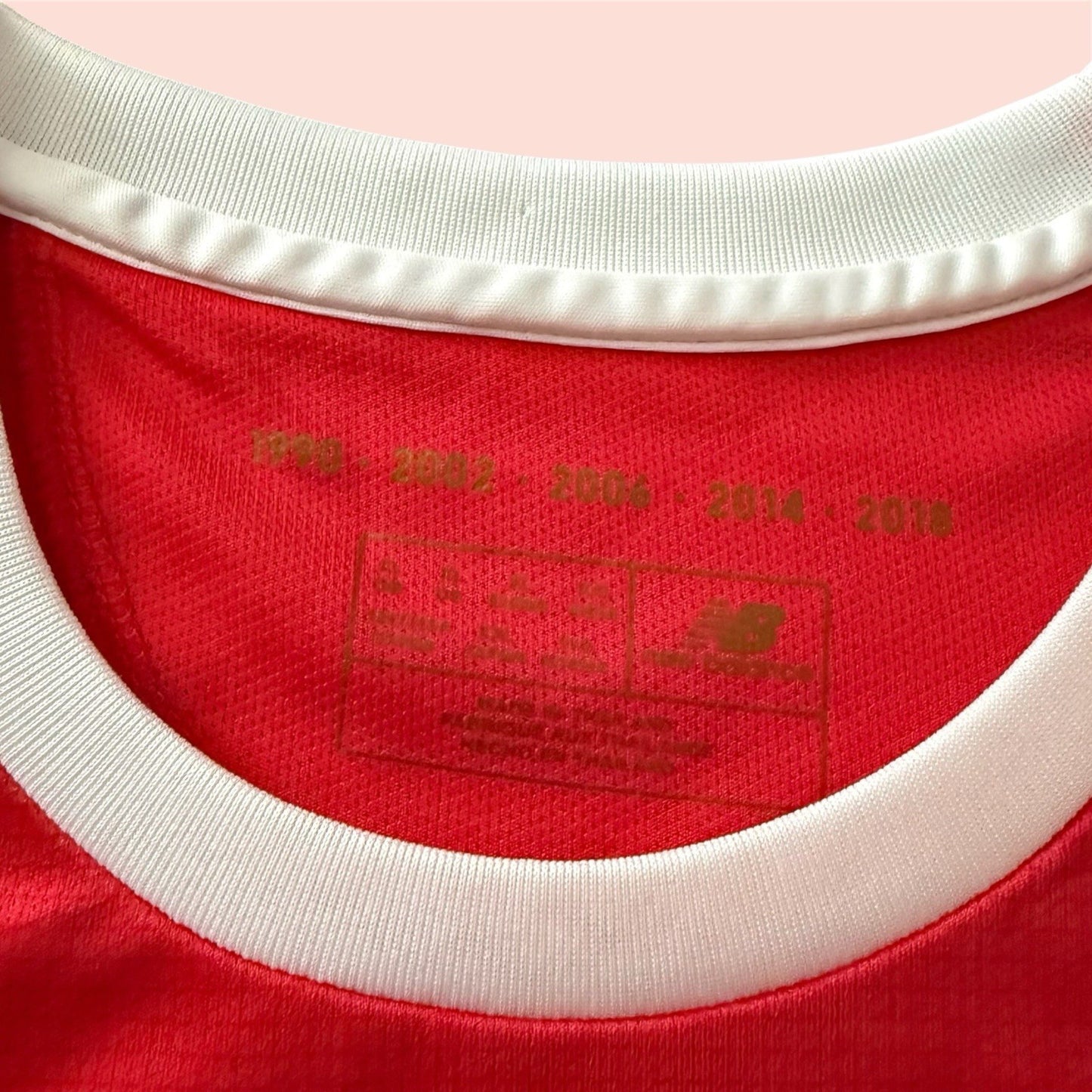 New Balance 2018 Costa Rica National Soccer Kit Home Jersey Mens XL