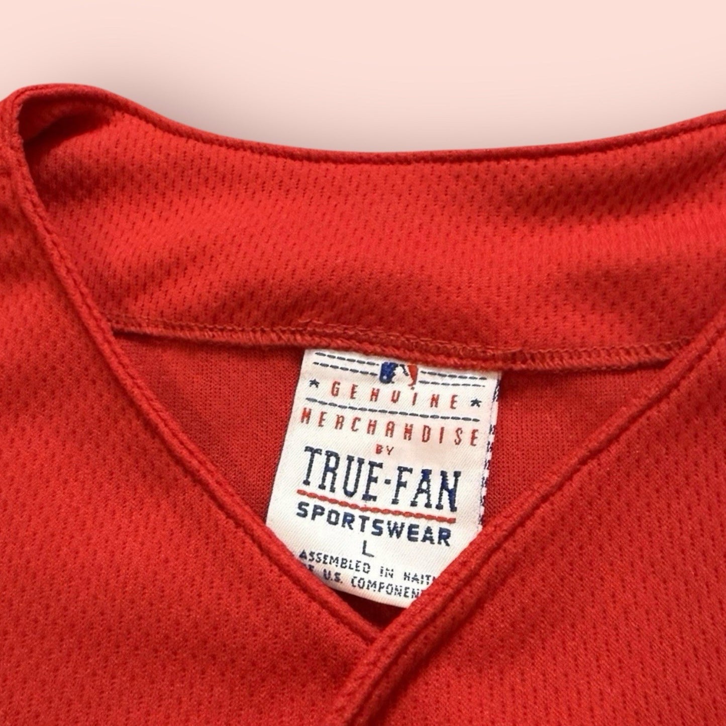 Vintage TrueFan MLB St Louis Cardinals Mark McGwire Baseball Jersey Mens Large