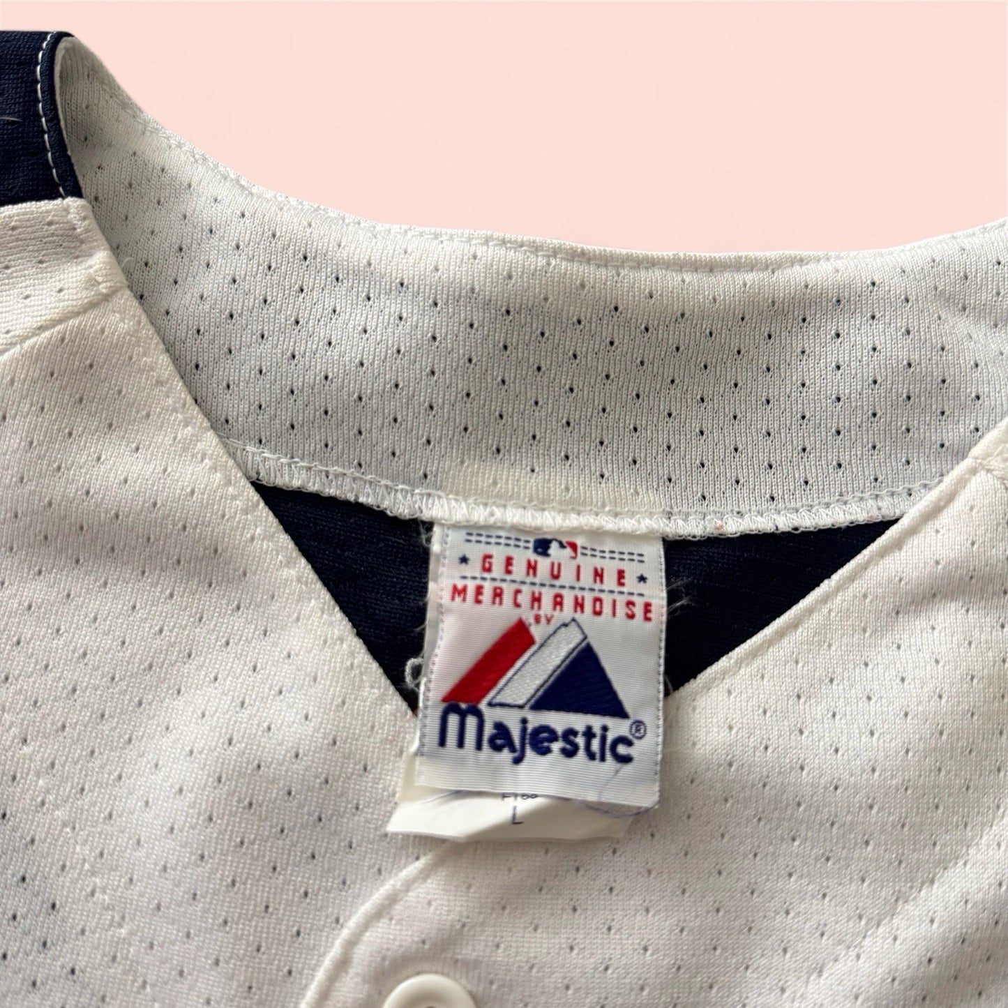 Majestic MLB New York Yankees Baseball Jersey Mens Large