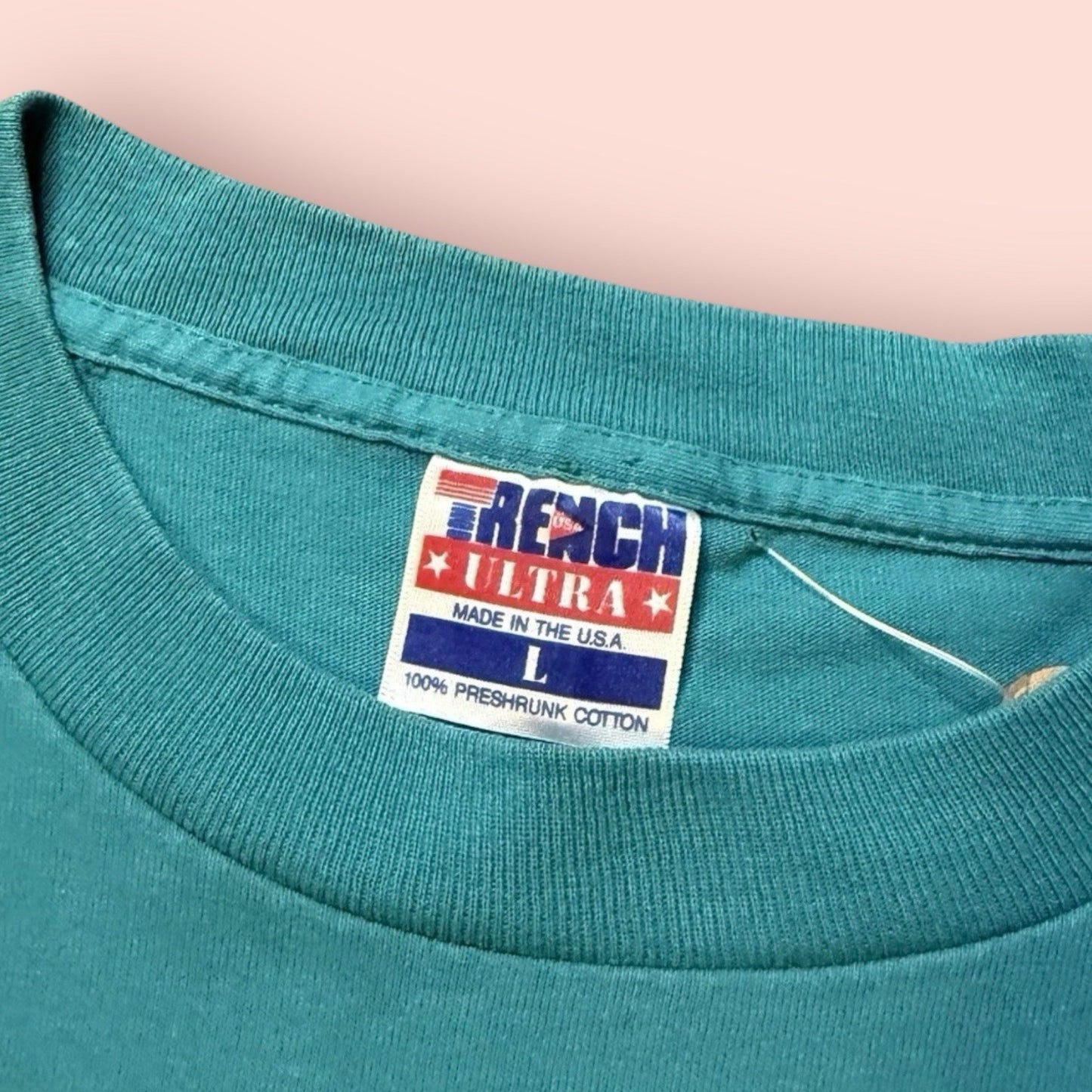 Vintage Trench 1993 NFL Miami Dolphins Football Shirt Mens Large