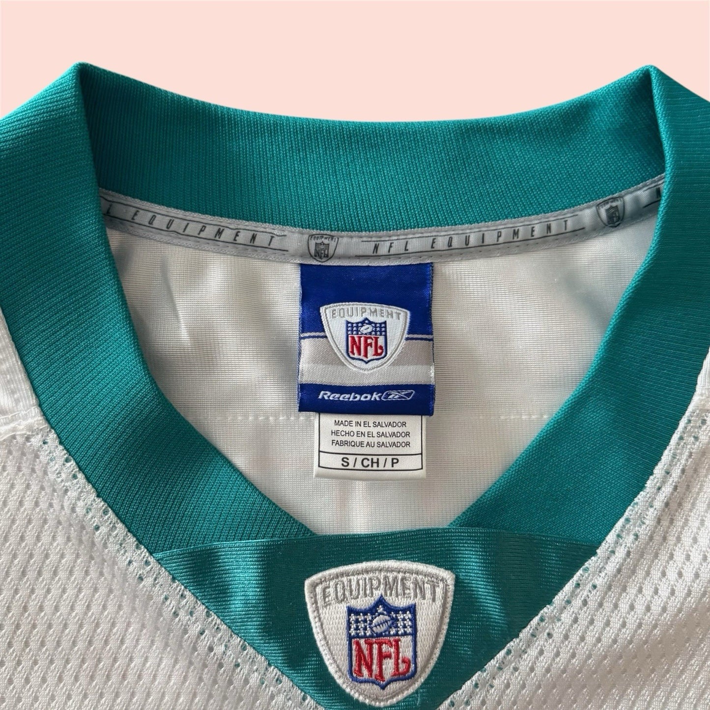 Reebok NFL Miami Dolphins Chris Chambers Football Jersey Mens Small