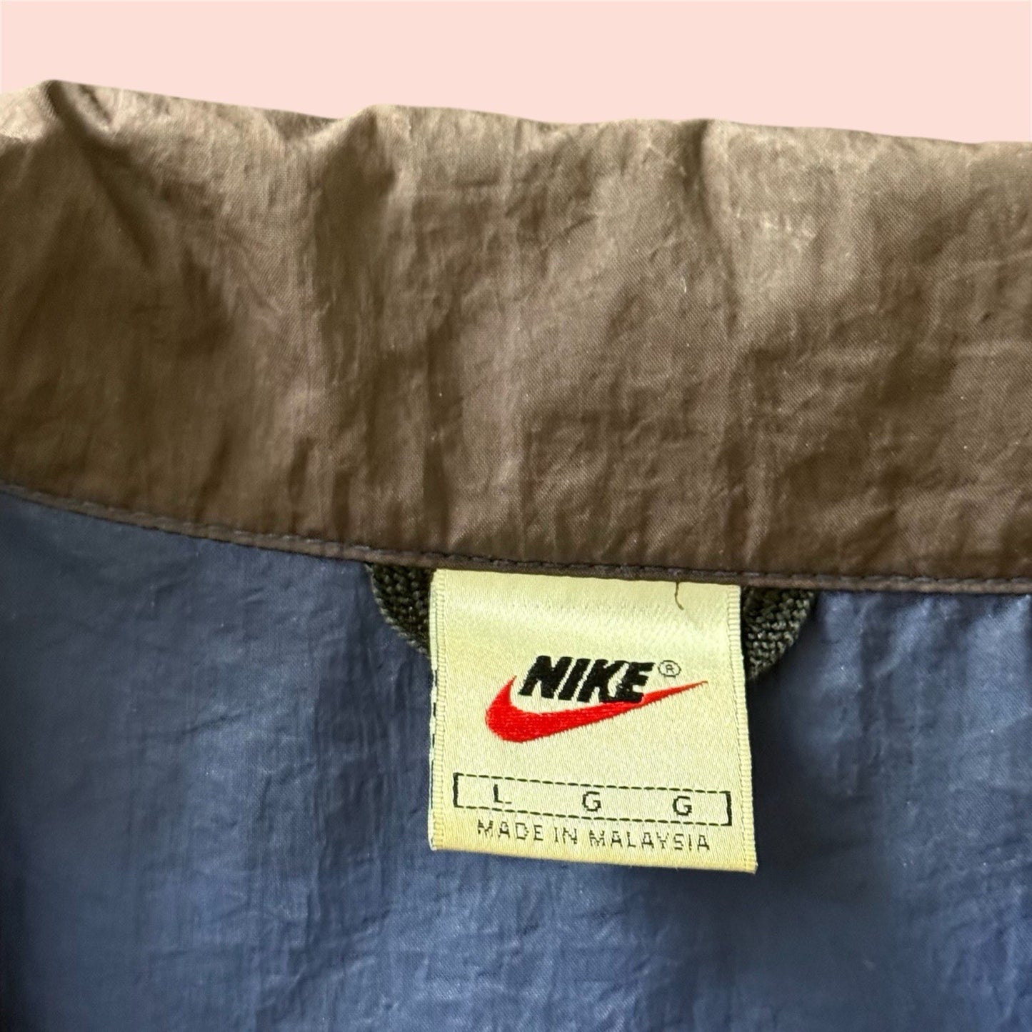 Vintage 90s Nike Windbreaker Jacket Mens Large