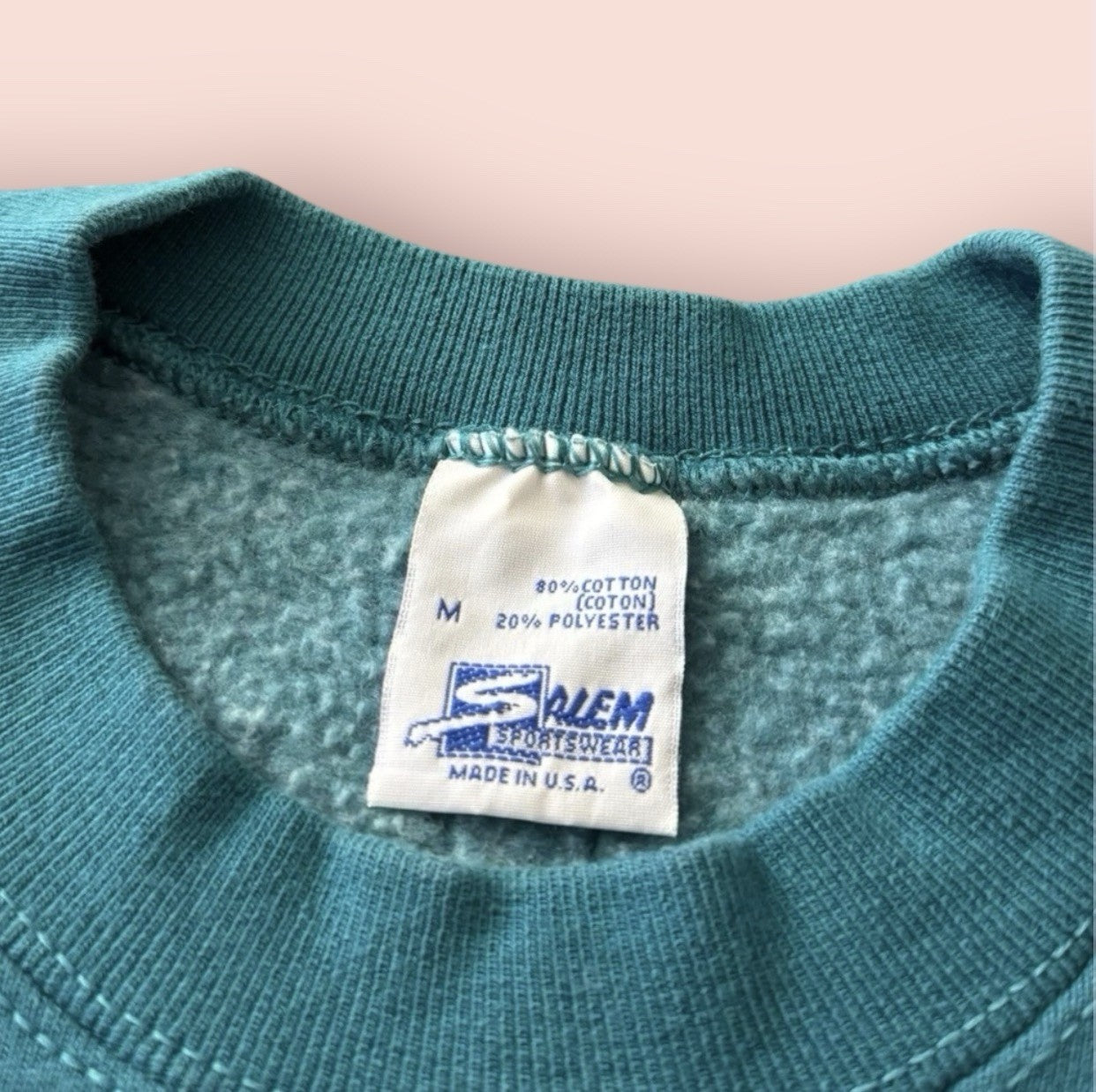 1994 Vintage Salem Sportswear NFL Miami Dolphins Football Sweatshirt Mens Medium