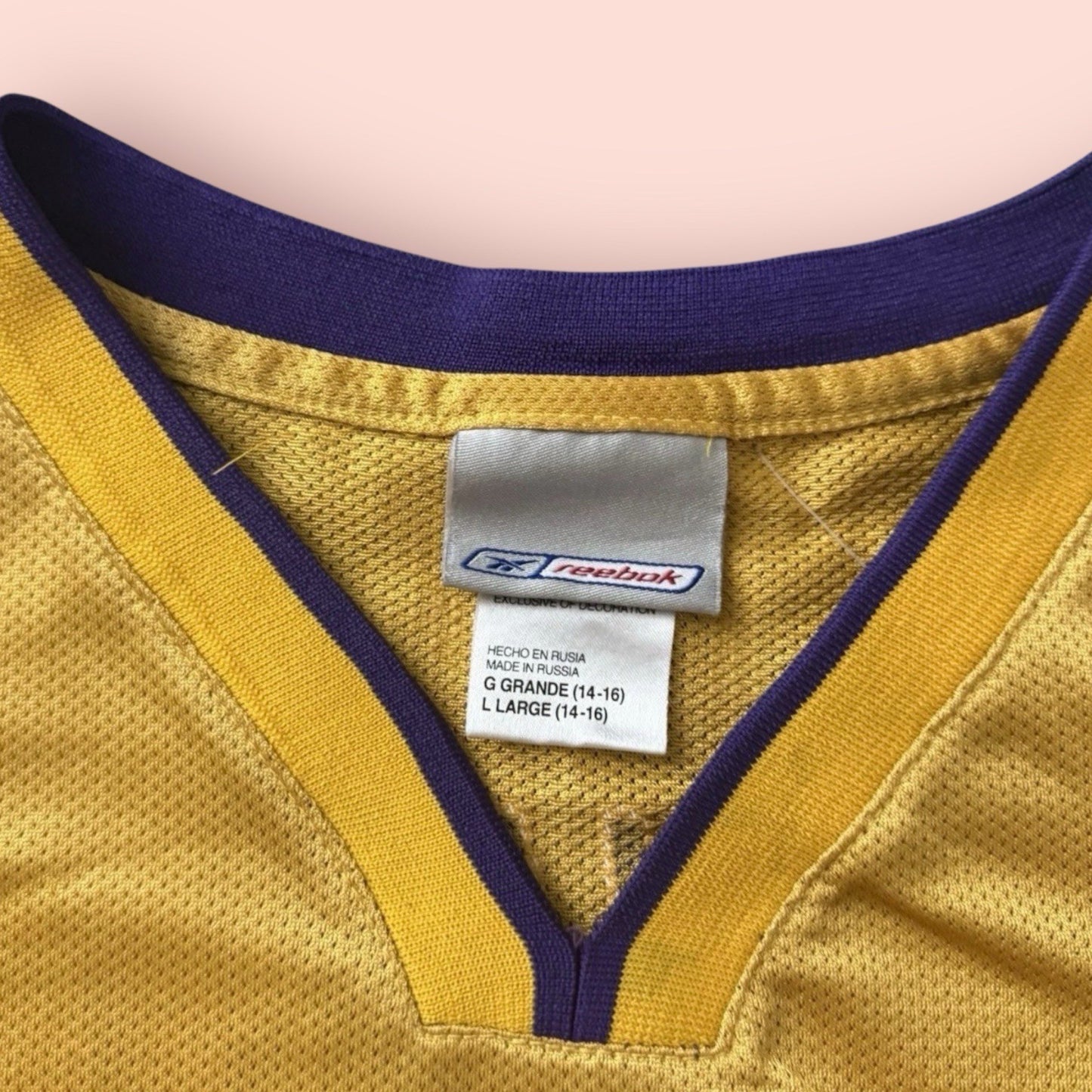 Champion NBA Los Angeles Lakers Kobe Bryant Basketball Jersey Youth Large