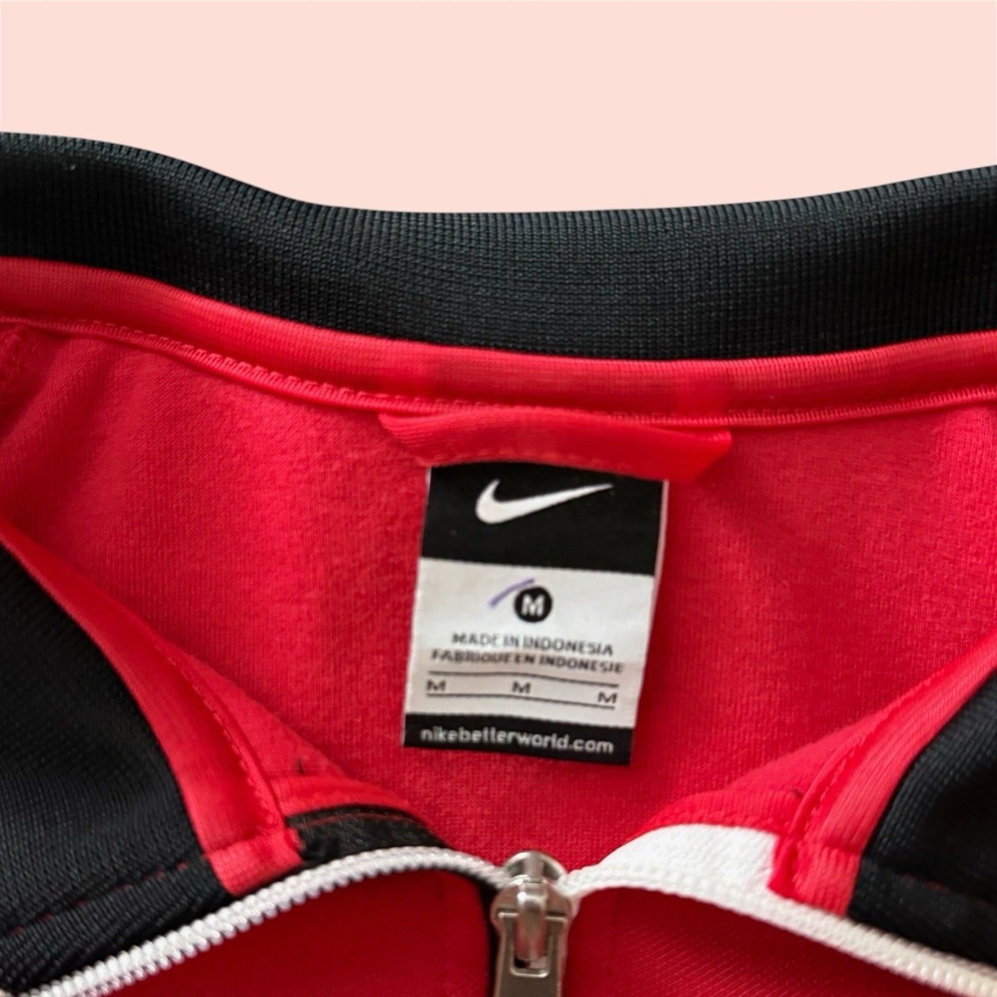 Nike Manchester United Soccer Full Zip Sweater Jacket Mens Medium