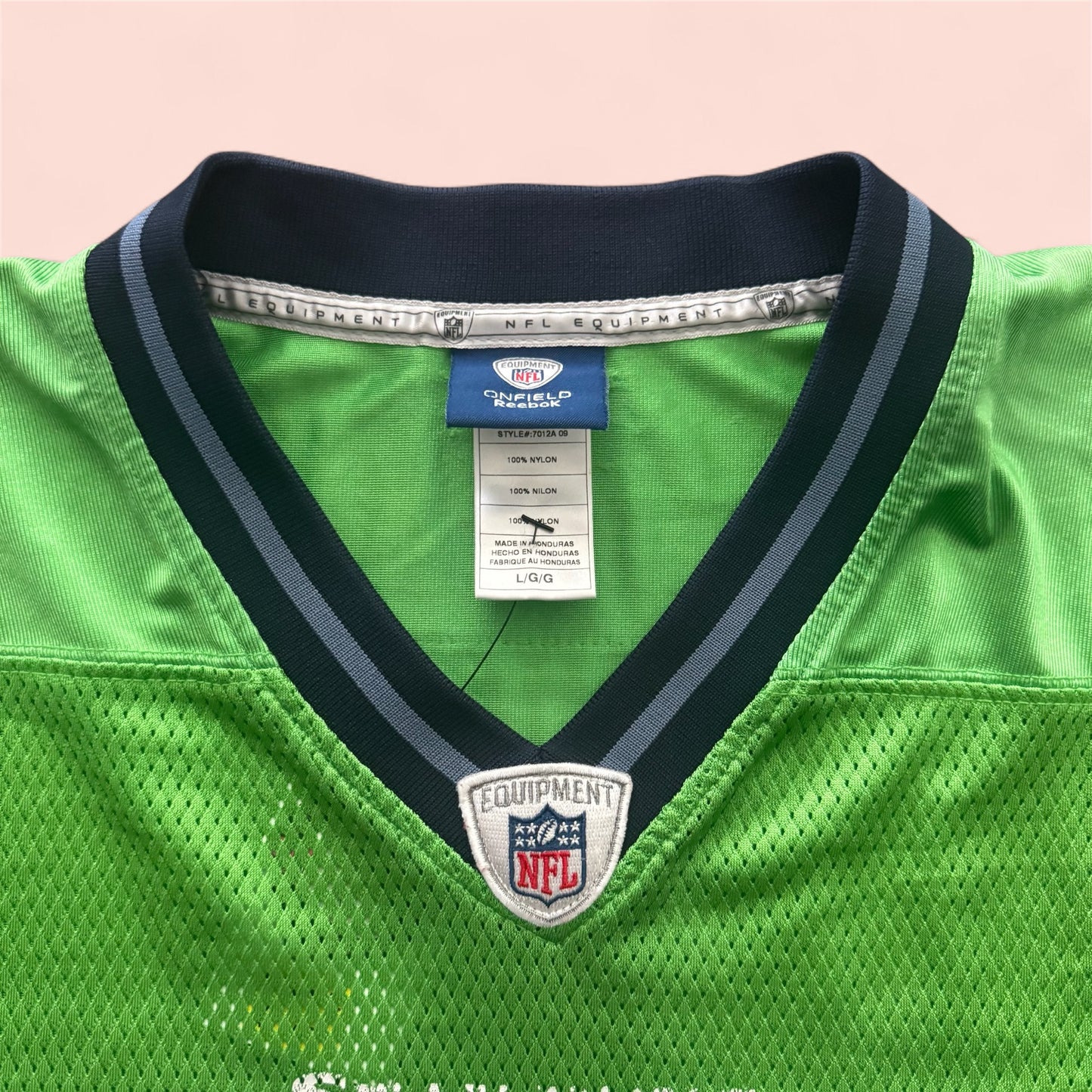 Reebok NFL Seattle Seahawks Lofa Tatupu Football Jersey Mens Large