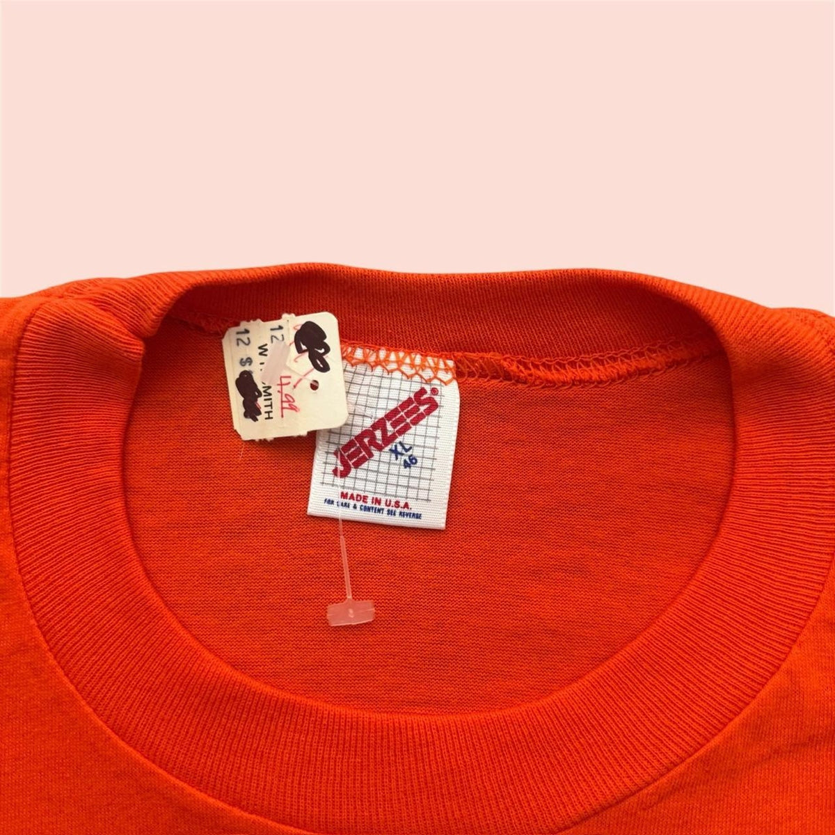 Vintage 90s Jerzees Miami Hurricanes Sugar Bowl Orange College Shirt Mens XL