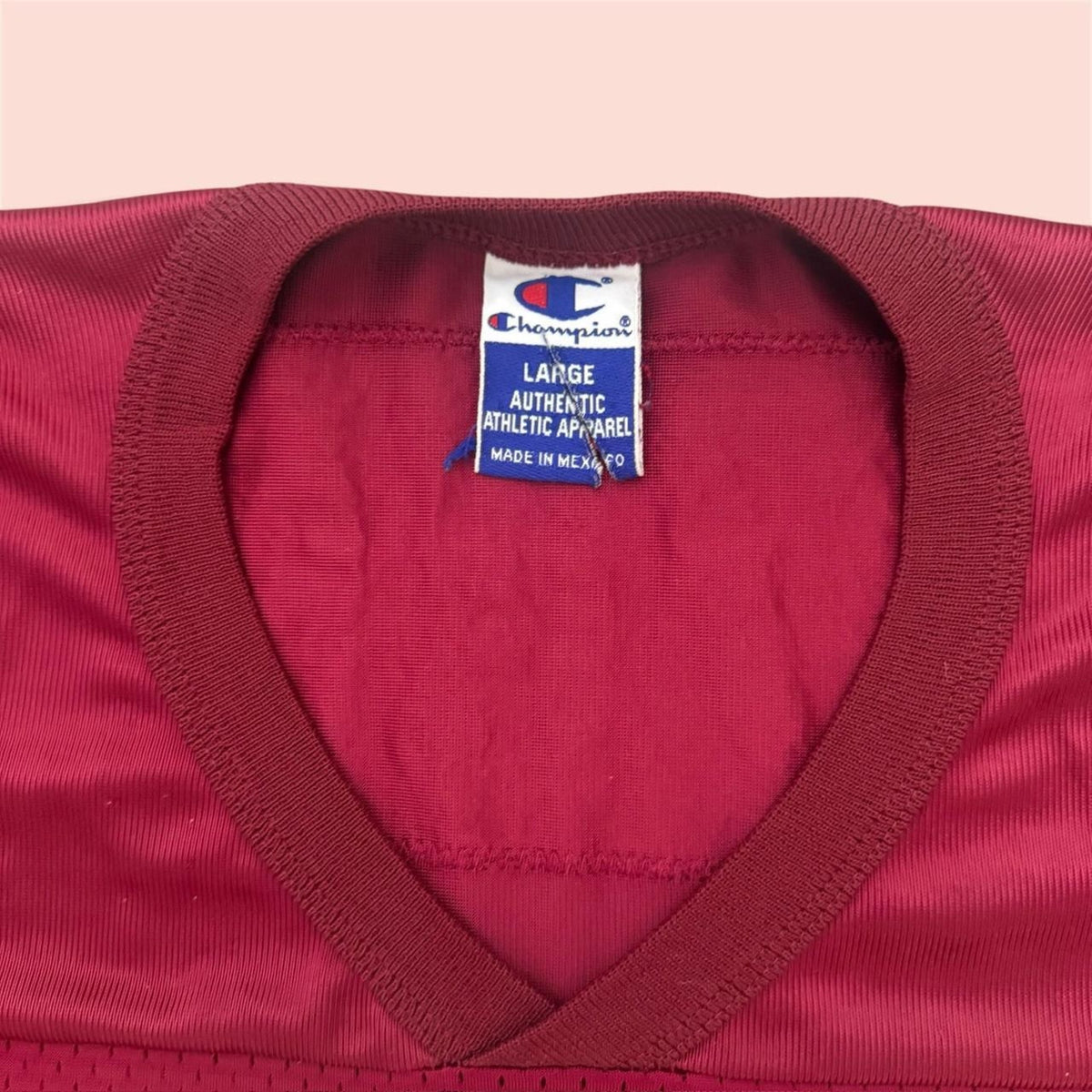 Vintage 90s Champion Washington Redskins Champ Bailey Football Jersey Mens Large
