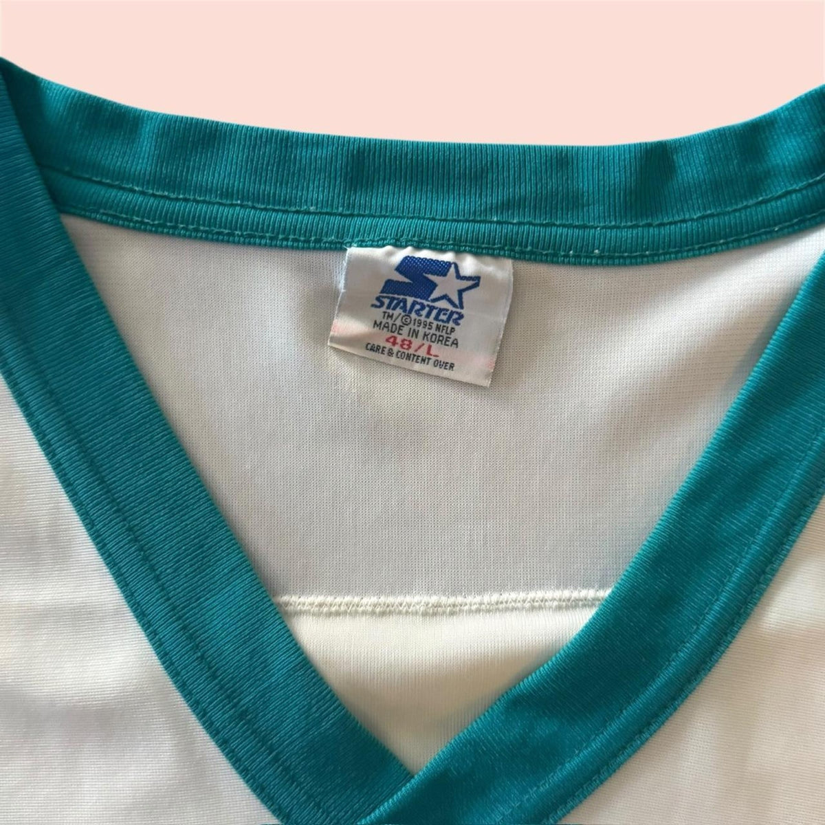 Vintage 90s Starter NFL Miami Dolphins Dan Marino Football Jersey Mens 48 Large