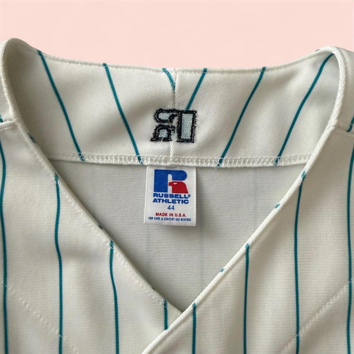 Russell Athletic MLB Florida Marlins Sleeveless Baseball Jersey Mens 44 Medium