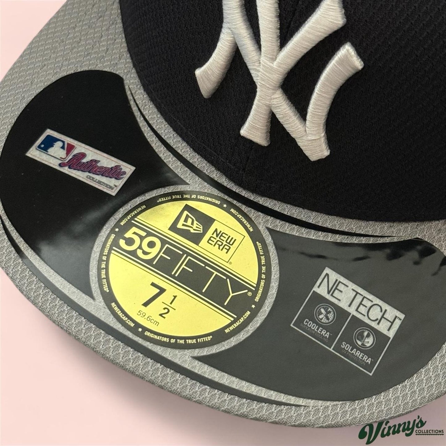 New Era MLB New York Yankees Baseball Fitted Cap 7 1/2