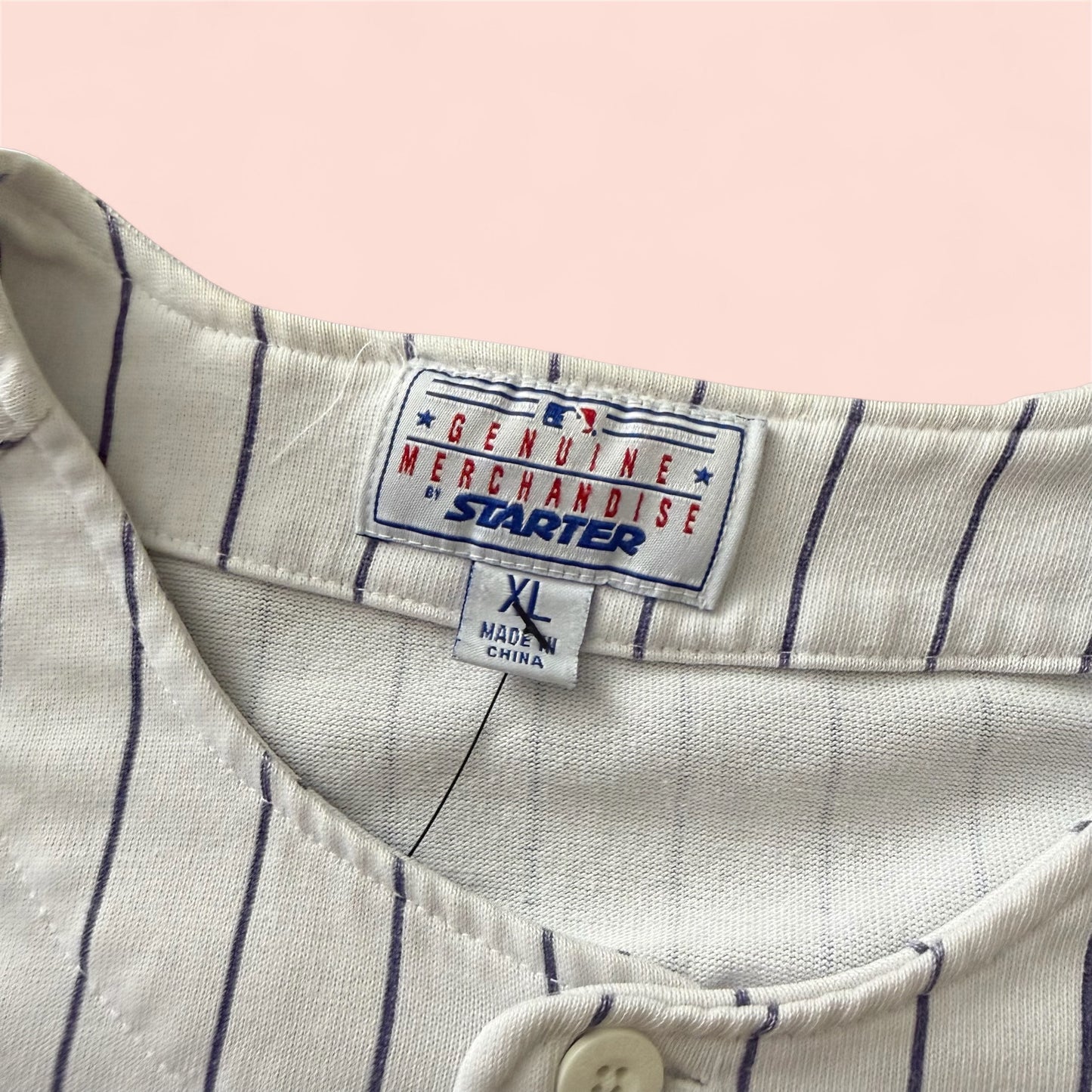 Starter MLB Colorado Rockies Dante Bichette Baseball Jersey Mens XL