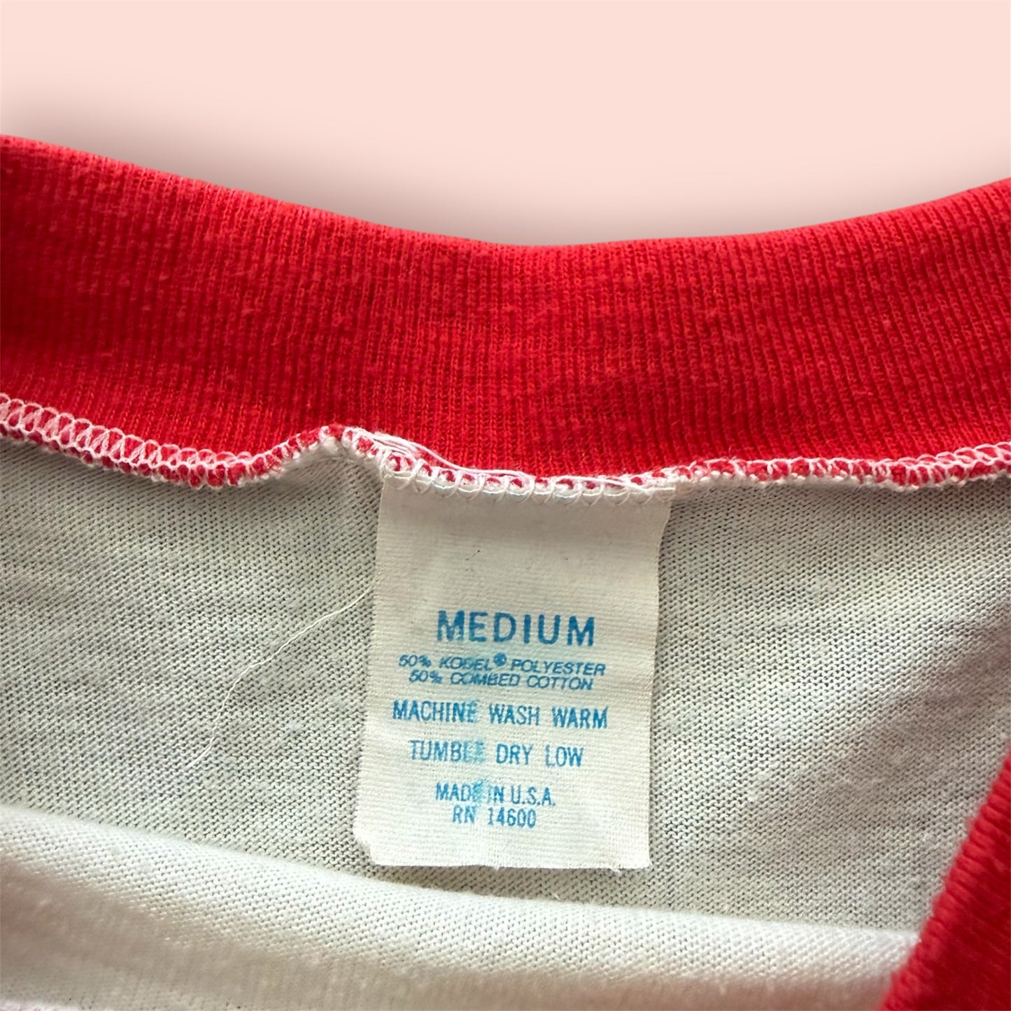 Vintage 1982 Elton John Jump Up! Tour Baseball Shirt Mens Medium