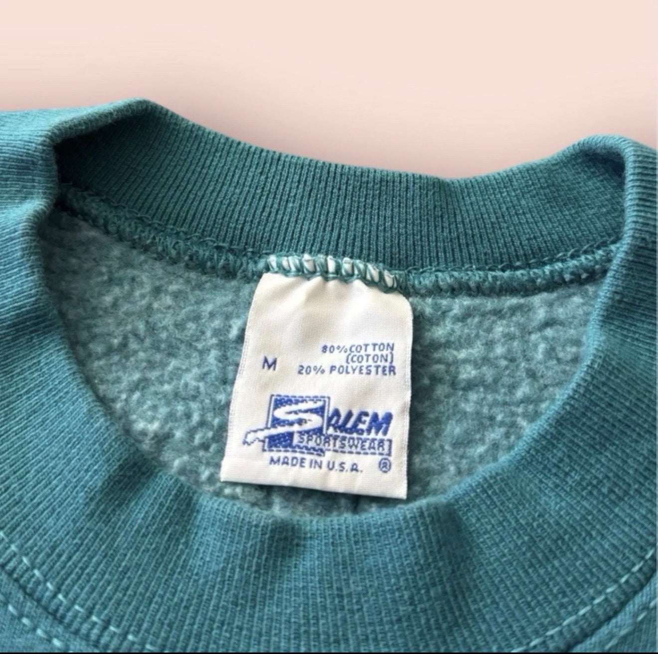1994 Vintage Salem Sportswear NFL Miami Dolphins Football Sweatshirt Mens Medium