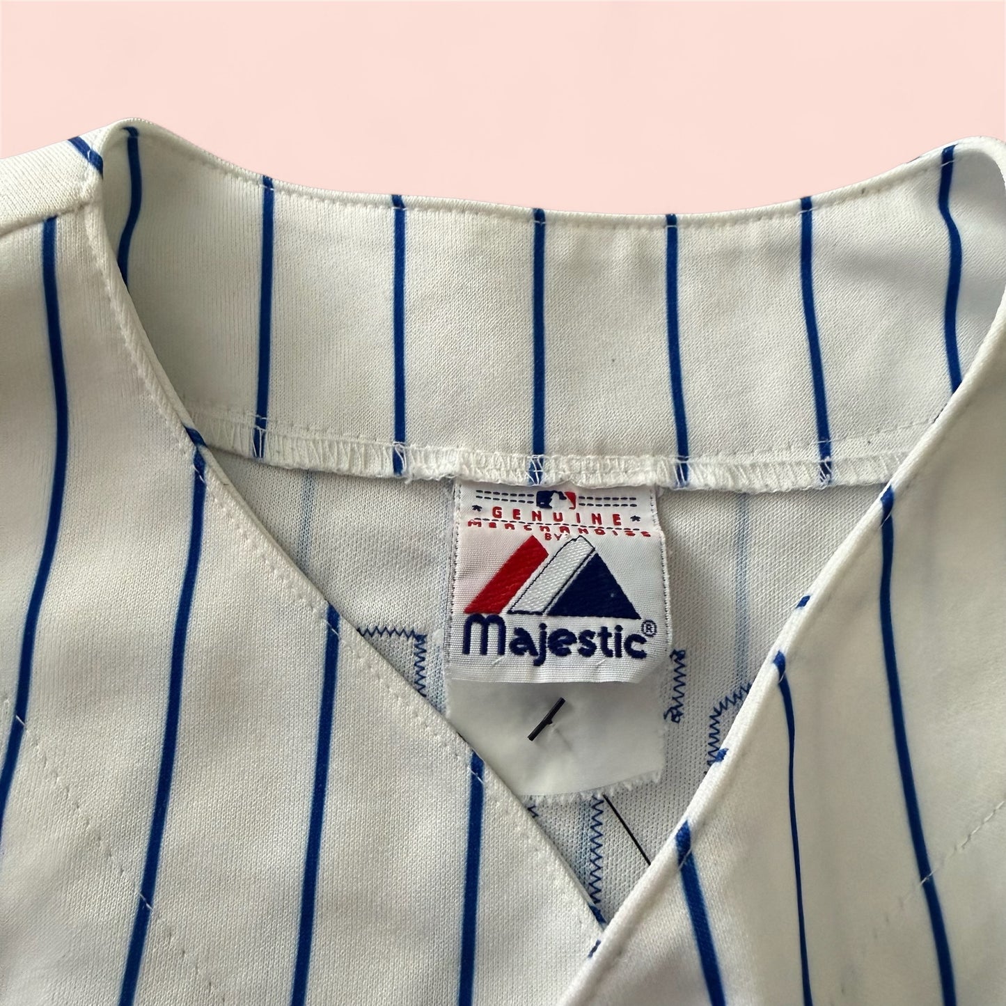 Majestic MLB New York Mets Pedro Martinez Baseball Jersey Mens XL