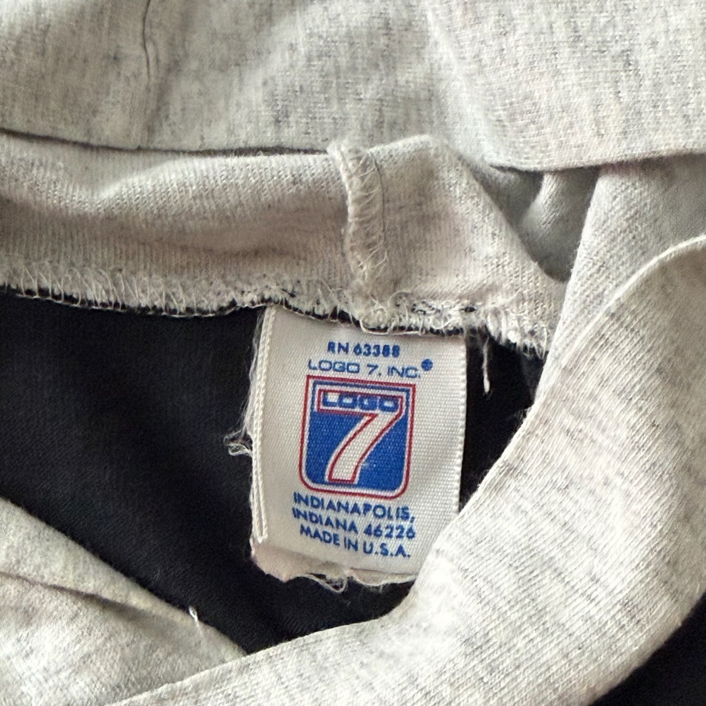 Vintage 1991 Logo 7 MLB Florida Marlins Baseball Hoodie Shirt Mens XL