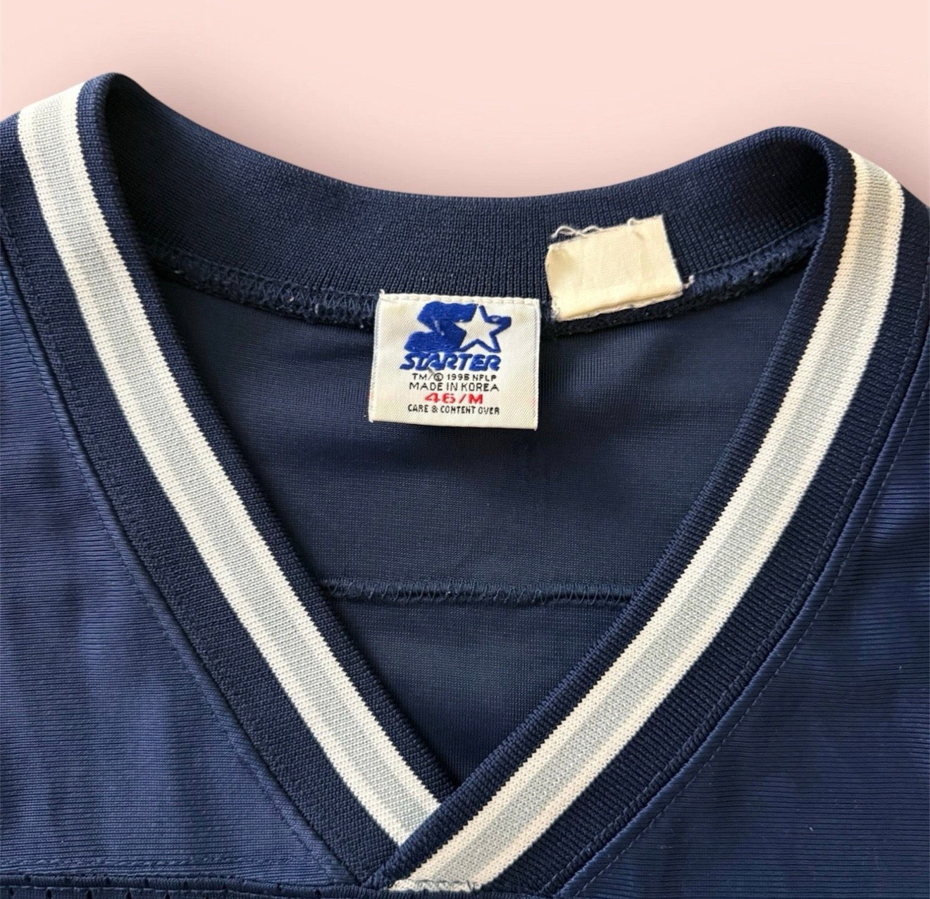 Vintage 1995 Starter NFL Dallas Cowboys Emmitt Smith Football Jersey Mens Medium