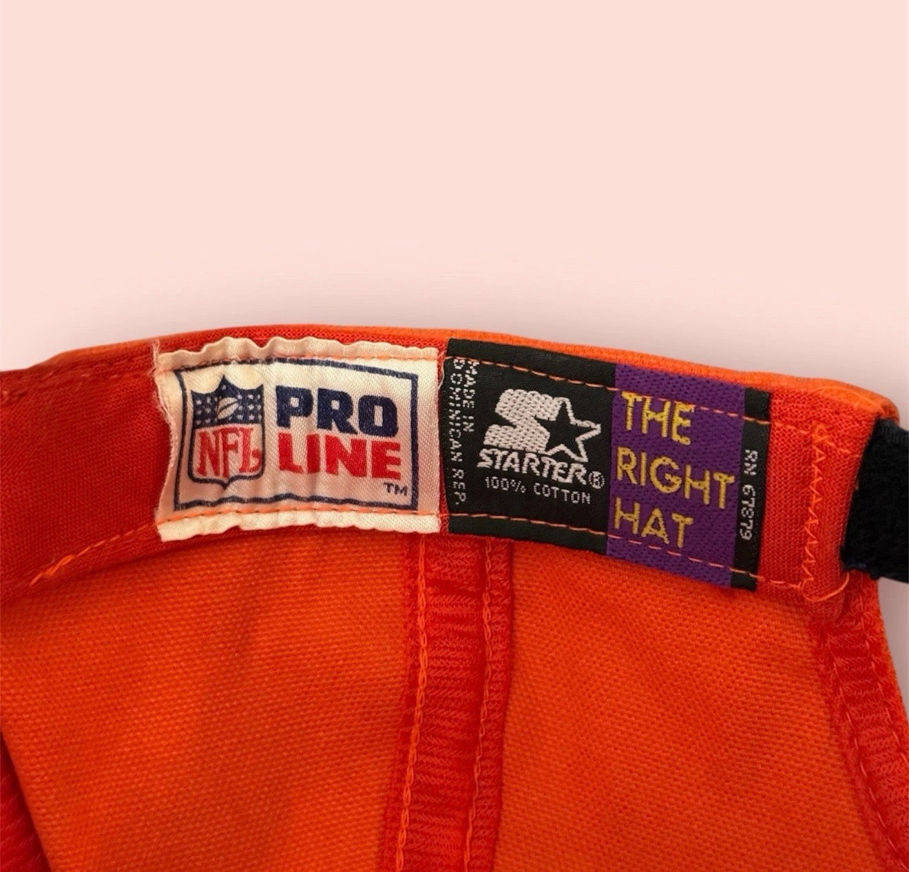 Vintage Starter Pro Line NFL Denver Broncos Football Hat