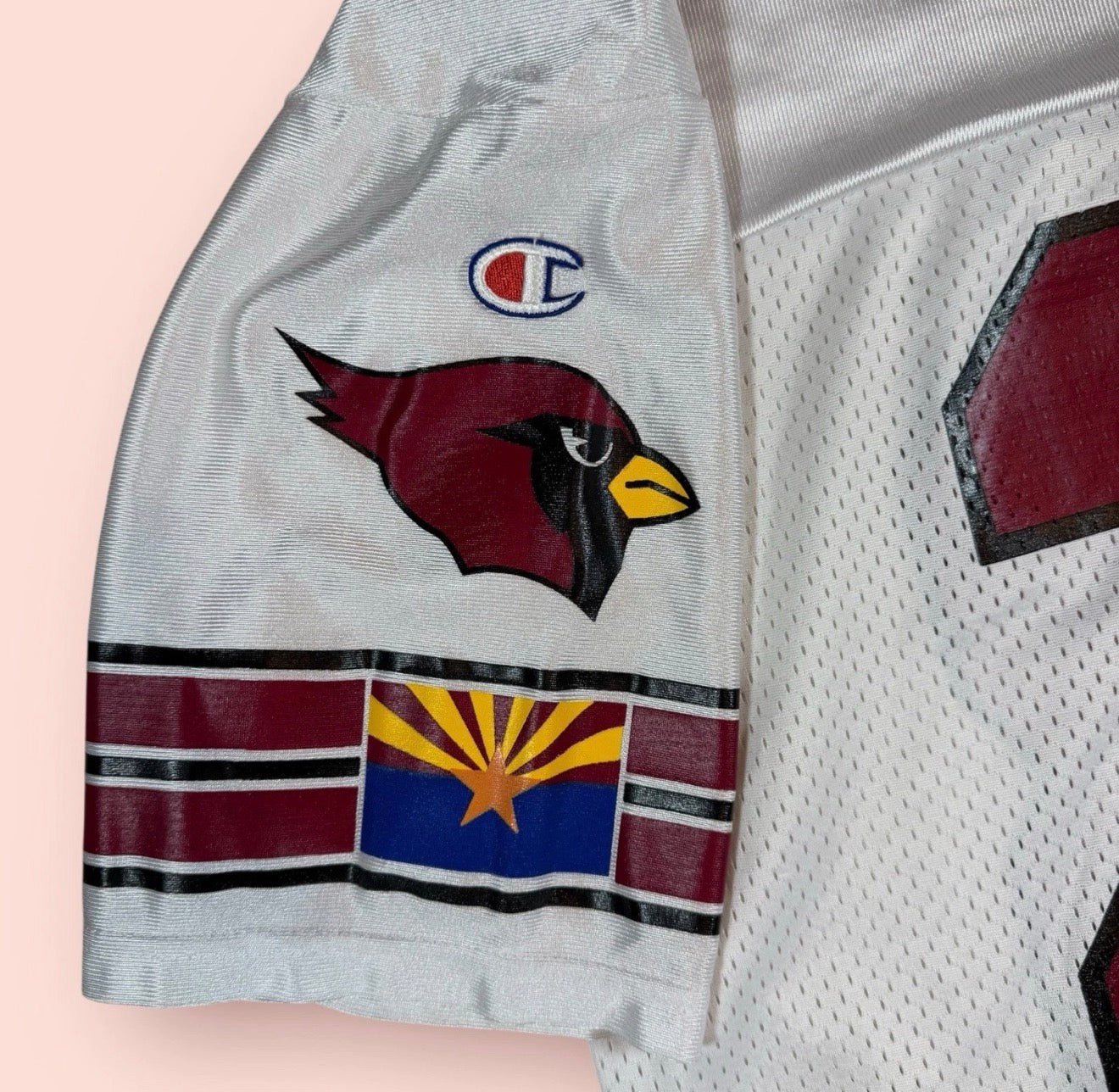 Champion NFL Arizona Cardinals Garrison Hearst Football Jersey Mens 48 XL