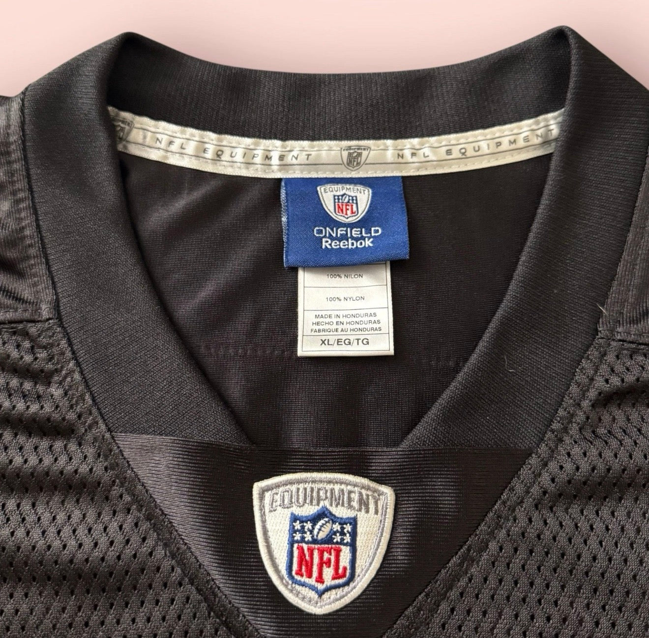 Reebok NFL Pittsburgh Steelers Ben Roethlisberger Football Jersey Mens XL