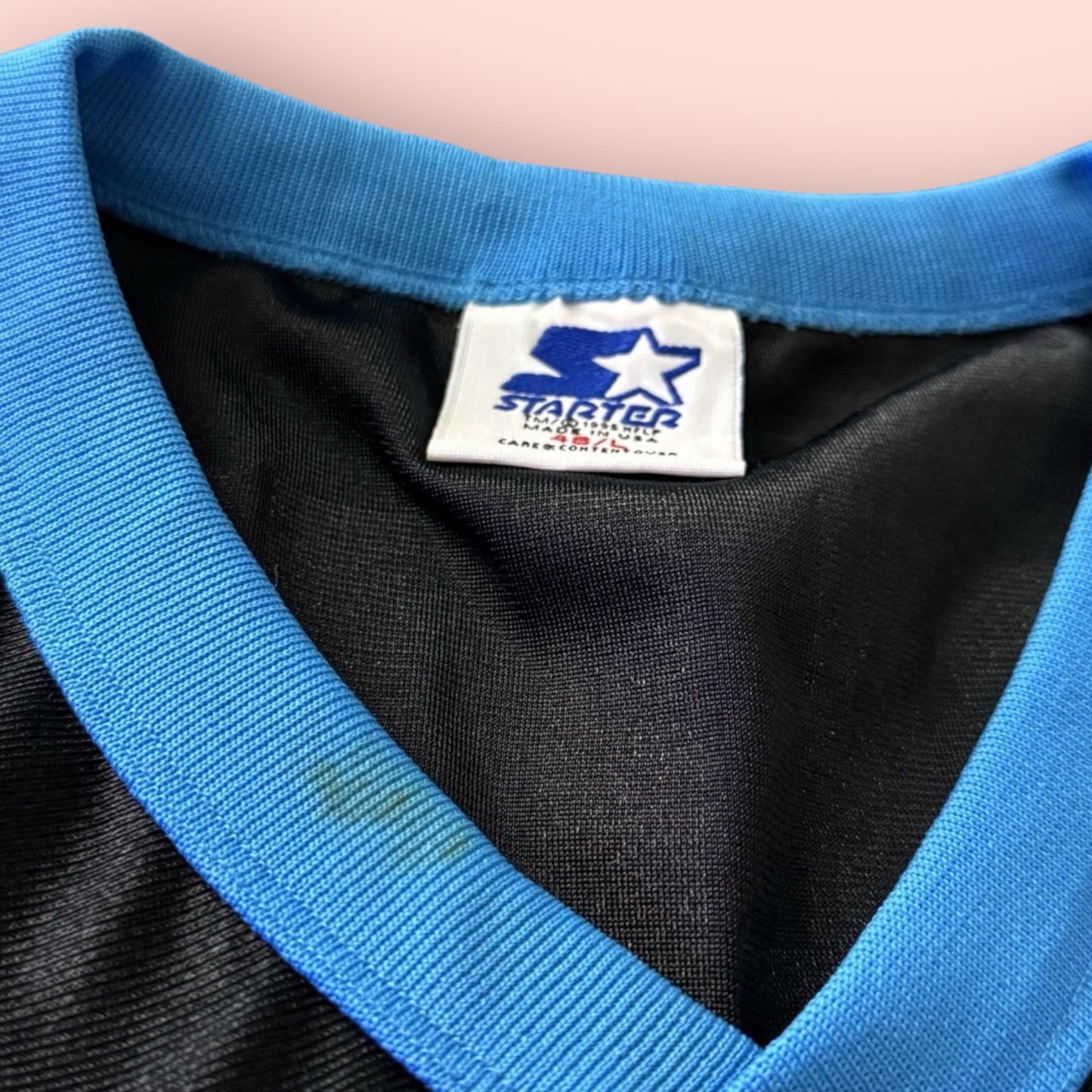 Vintage Starter NFL Carolina Panthers Kerry Collins Football Jersey Mens Large