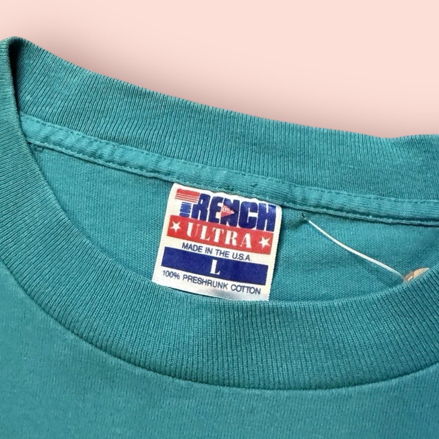 Vintage 1993 Trench NFL Miami Dolphins Football Shirt Mens Large