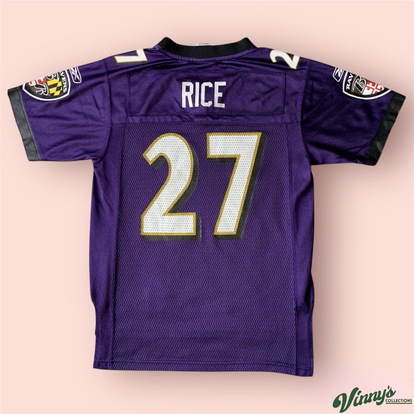 Reebok NFL Baltimore Ravens Ray Rice Football Jersey Youth Medium