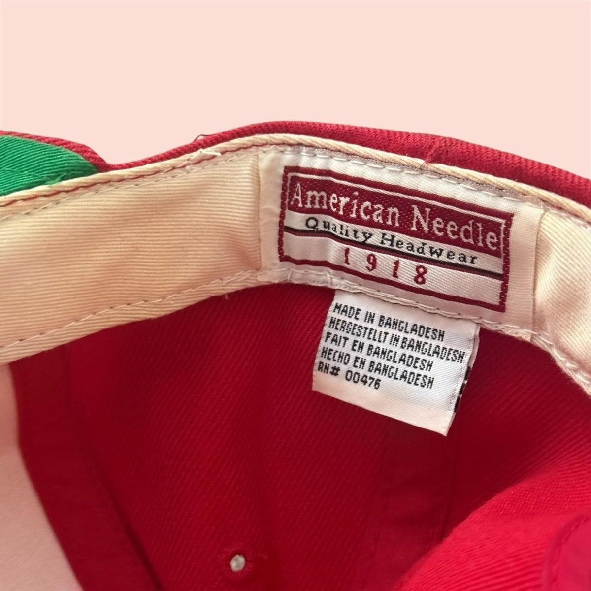 Vintage 90s American Needle NFL Tampa Bay Buccaneers Football Snapback Hat