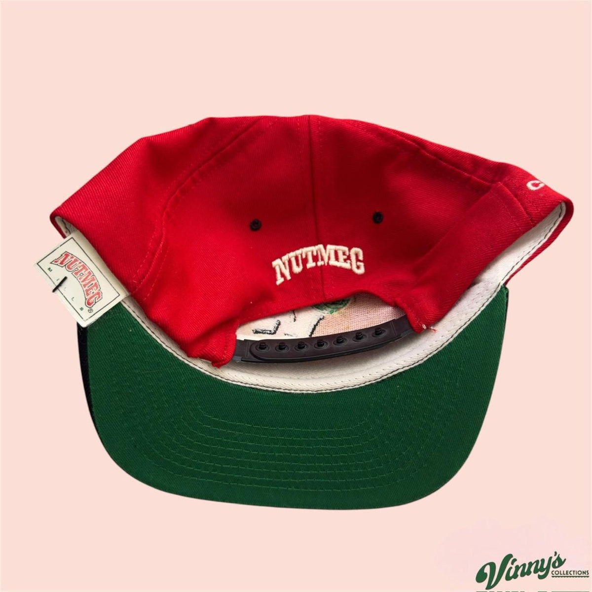 Vintage 90s Nutmeg Wisconsin Badgers 1994 Rose Bowl Champions College Snapback