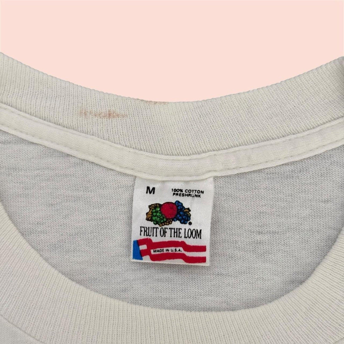 Vintage 90d Fruit of the Loom Operation Desert Storm Shirt Mens Medium