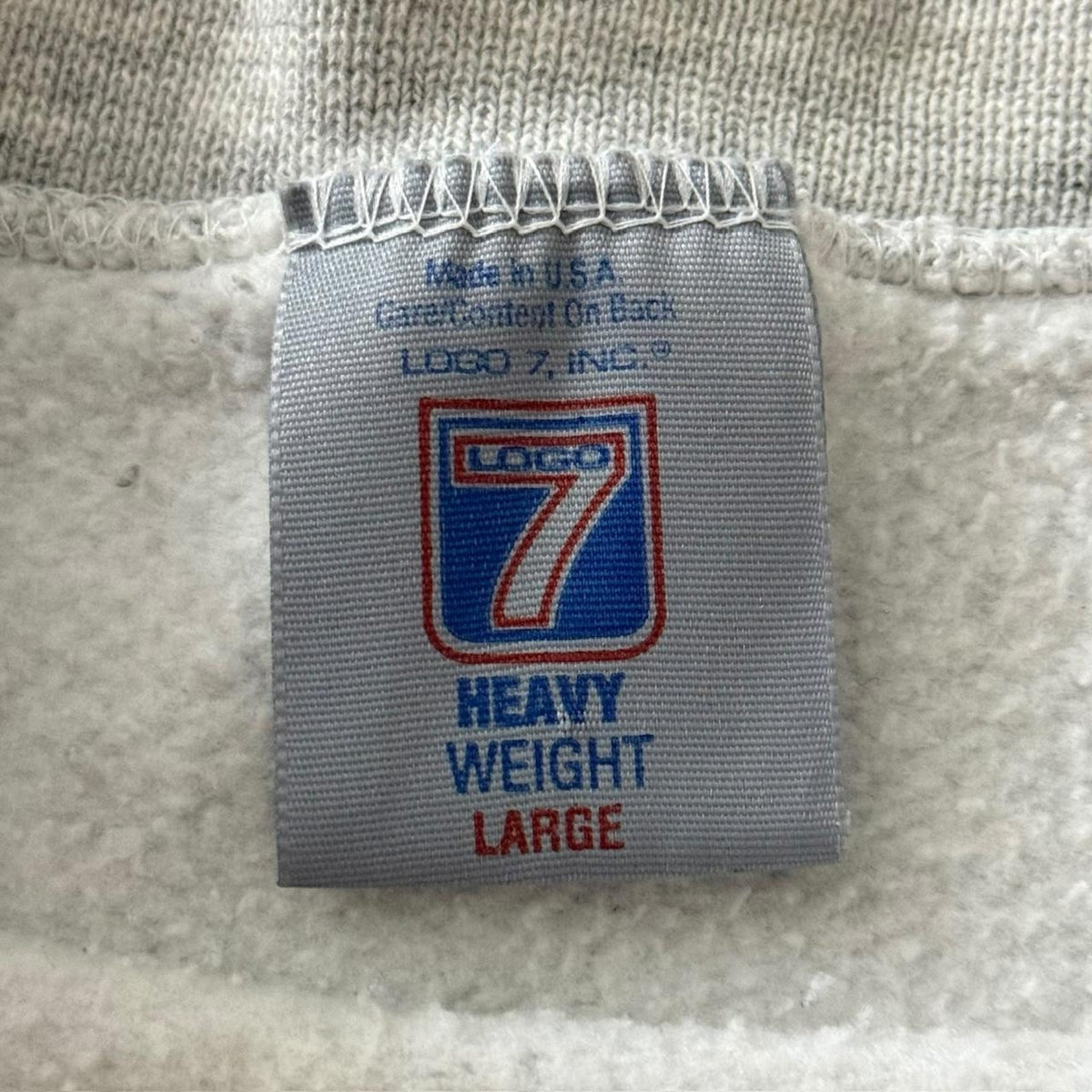 Vintage 90s Logo 7 NFL Miami Dolphins Football Crewneck Sweatshirt Mens Large