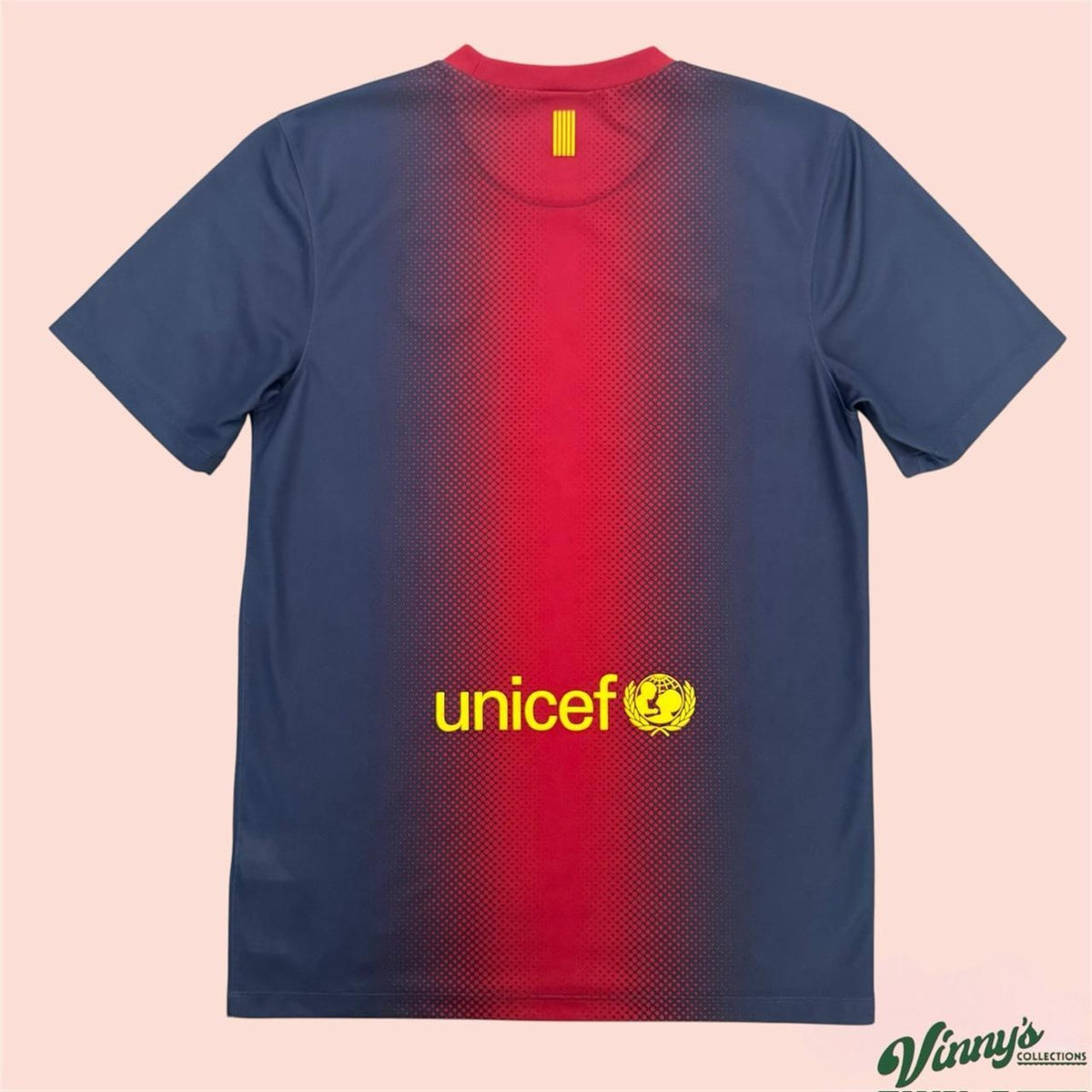 Vintage Nike 2012 Barcelona Home Soccer Jersey Kit Mens Small