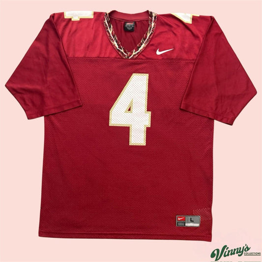 Vintage Nike FSU Florida State Seminoles Anquan Boldin Football Jersey Men Large