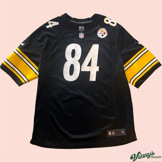 Nike On Field NFL Pittsburgh Steelers Antonio Brown Football Jersey Mens 2XL