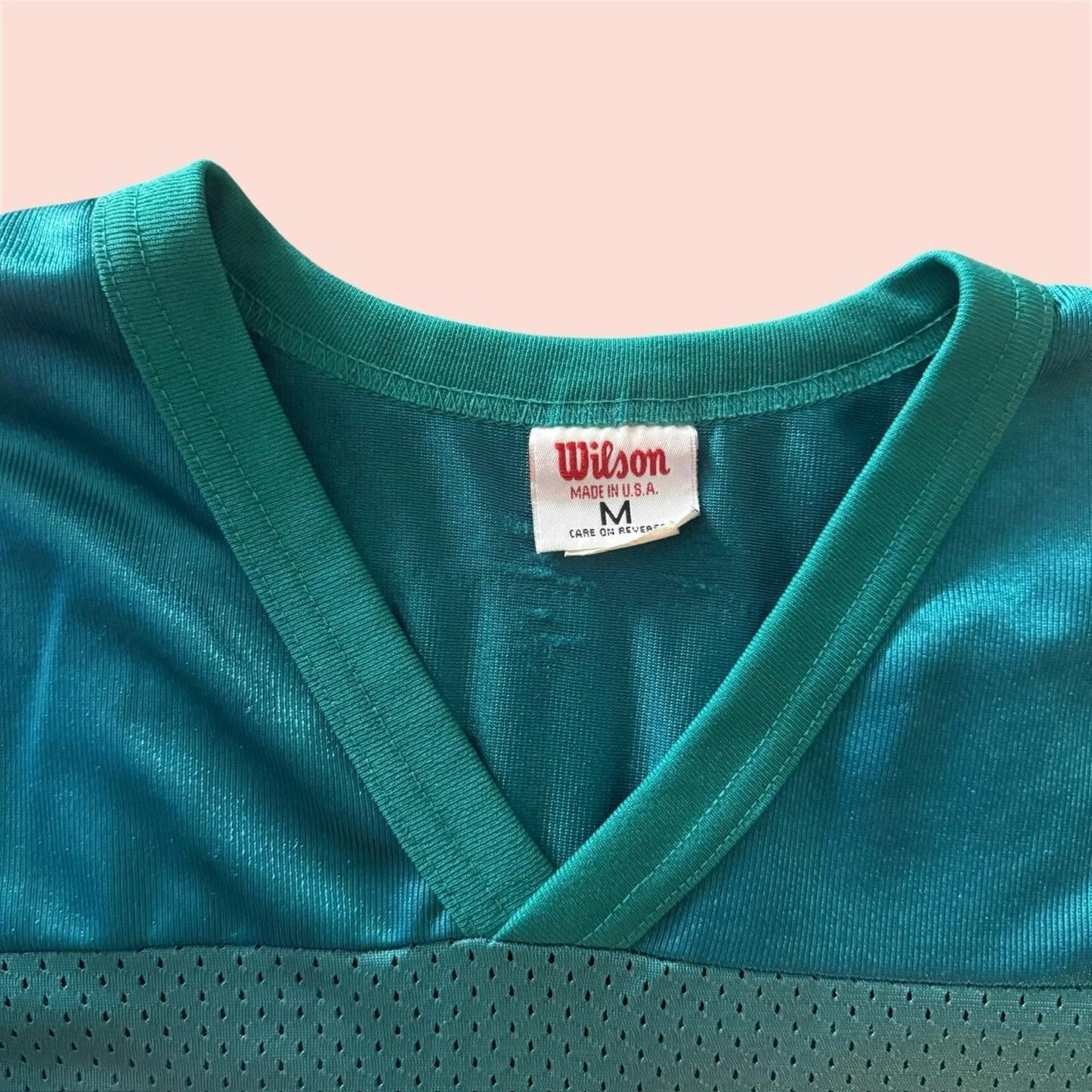 Vintage 80s Wilson NFL Miami Dolphins Dan Marino Football Jersey Mens Medium