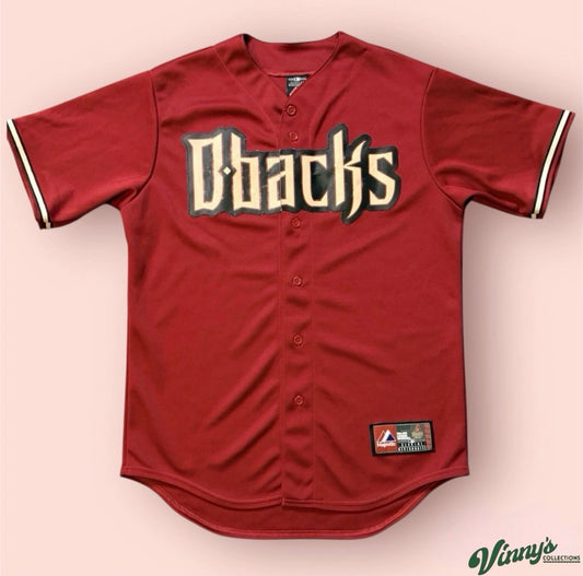 Majestic MLB Arizona Diamondbacks Baseball Jersey Mens Medium