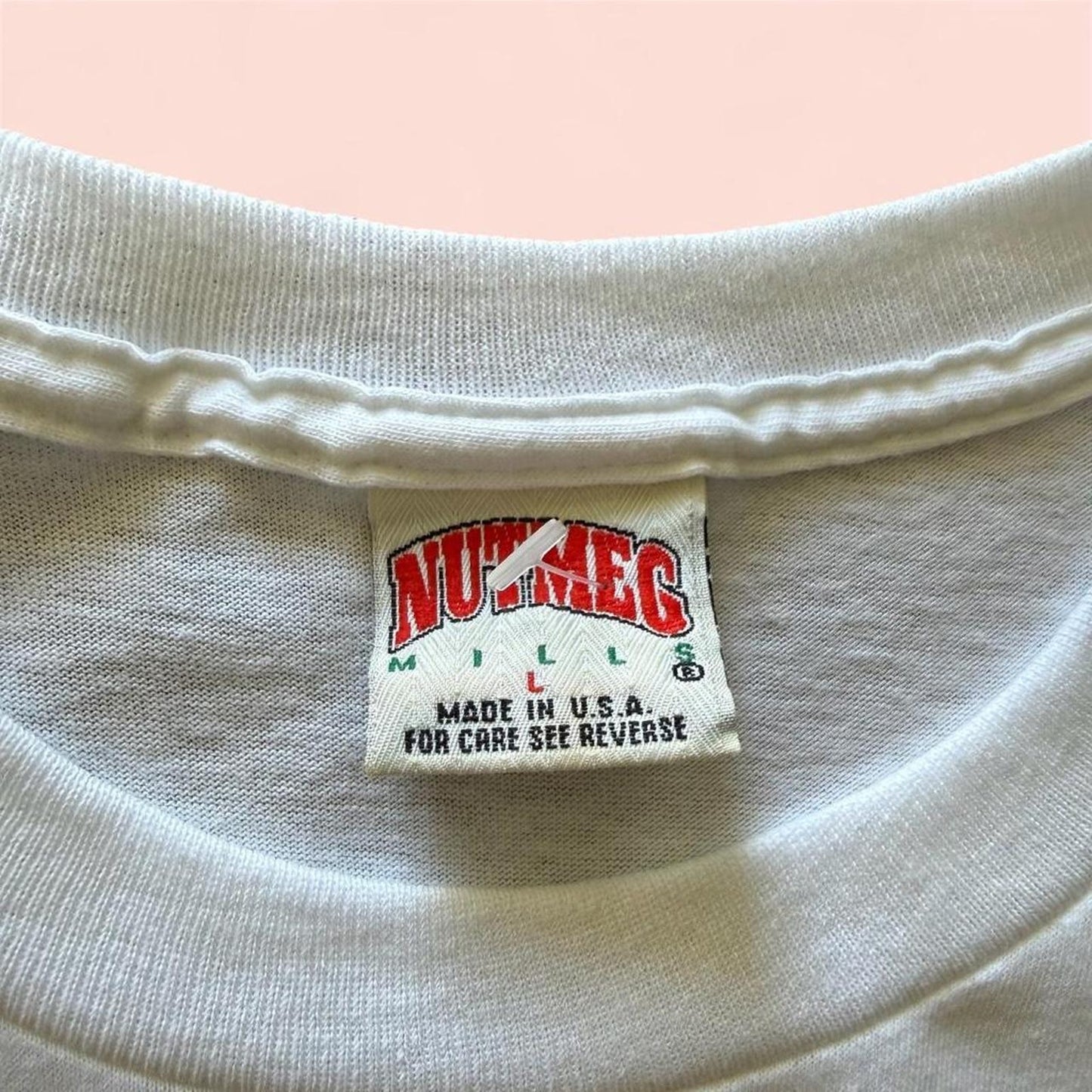 Vintage Nutmeg 1994 World Cup Sybase Soccer Shirt Mens Large