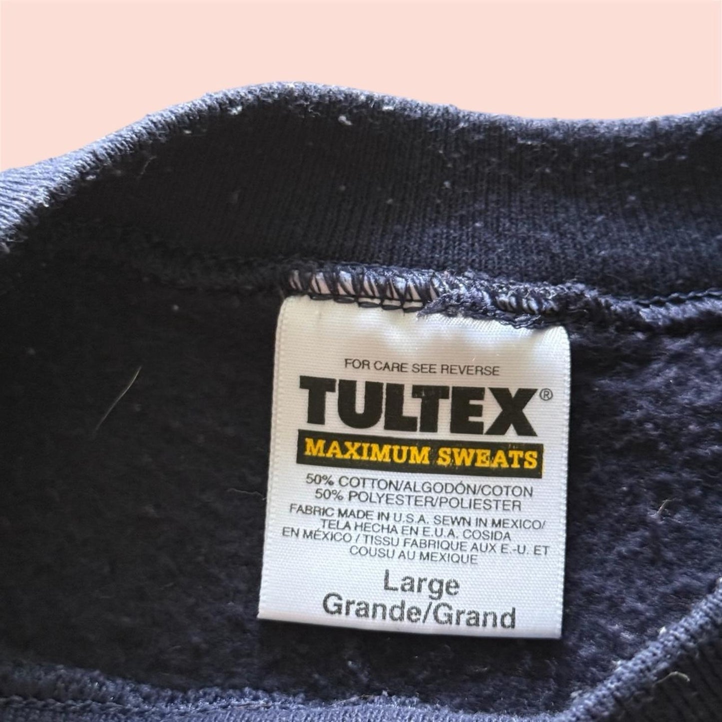 Vintage Tultex 1996 New York Yankees World Series Crewneck Sweatshirt Mens Large