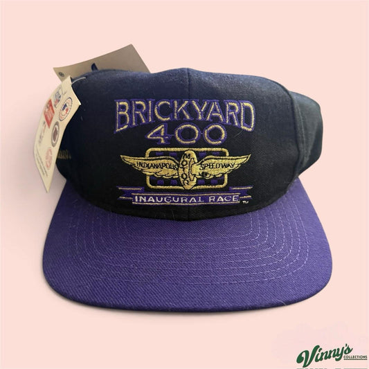 Vintage 90s 1994 Logo 7 Brickyard 400 Inaugural Race Snapback Hat
