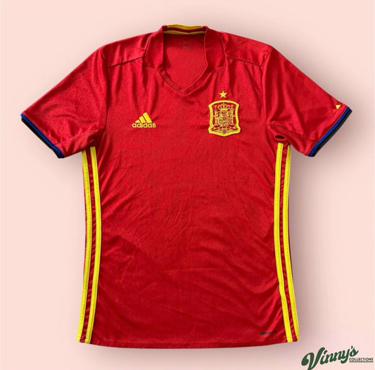 Adidas Spain National World Cup Soccer Kit Jersey Mens Small