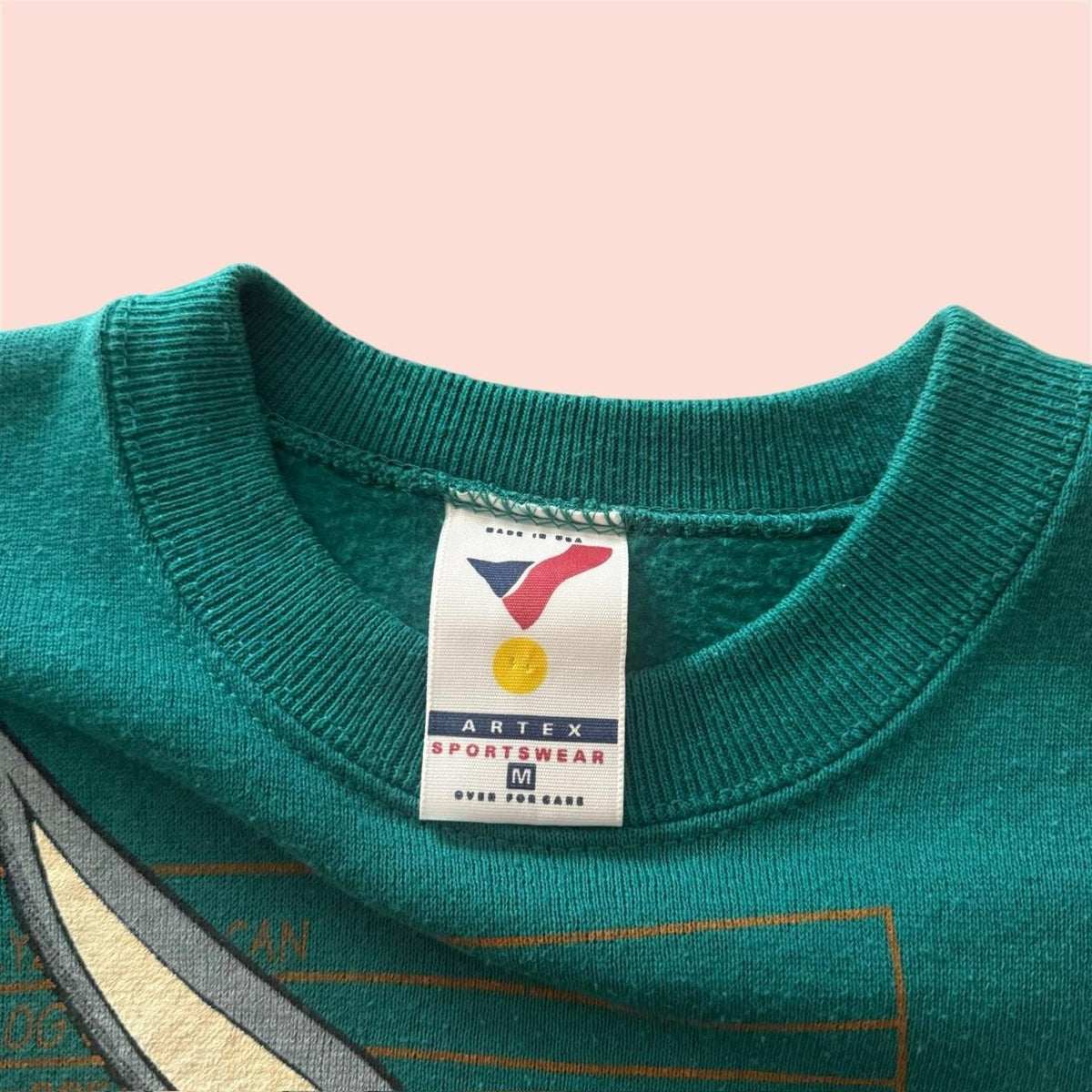 Vintage 90s Artex Sportswear Bugs Bunny Crewneck Sweatshirt Mens Medium